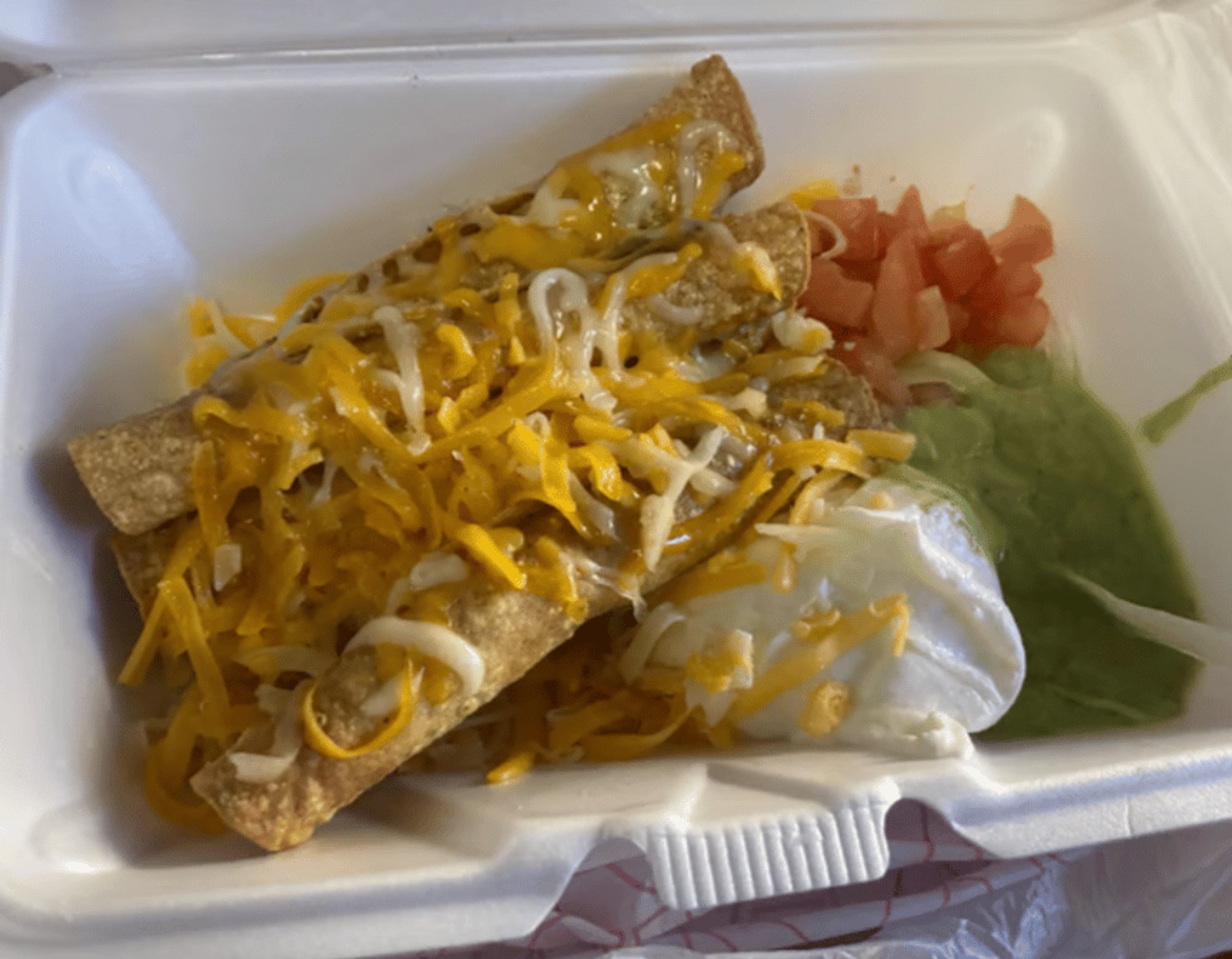 5 Beef Rolled Tacos