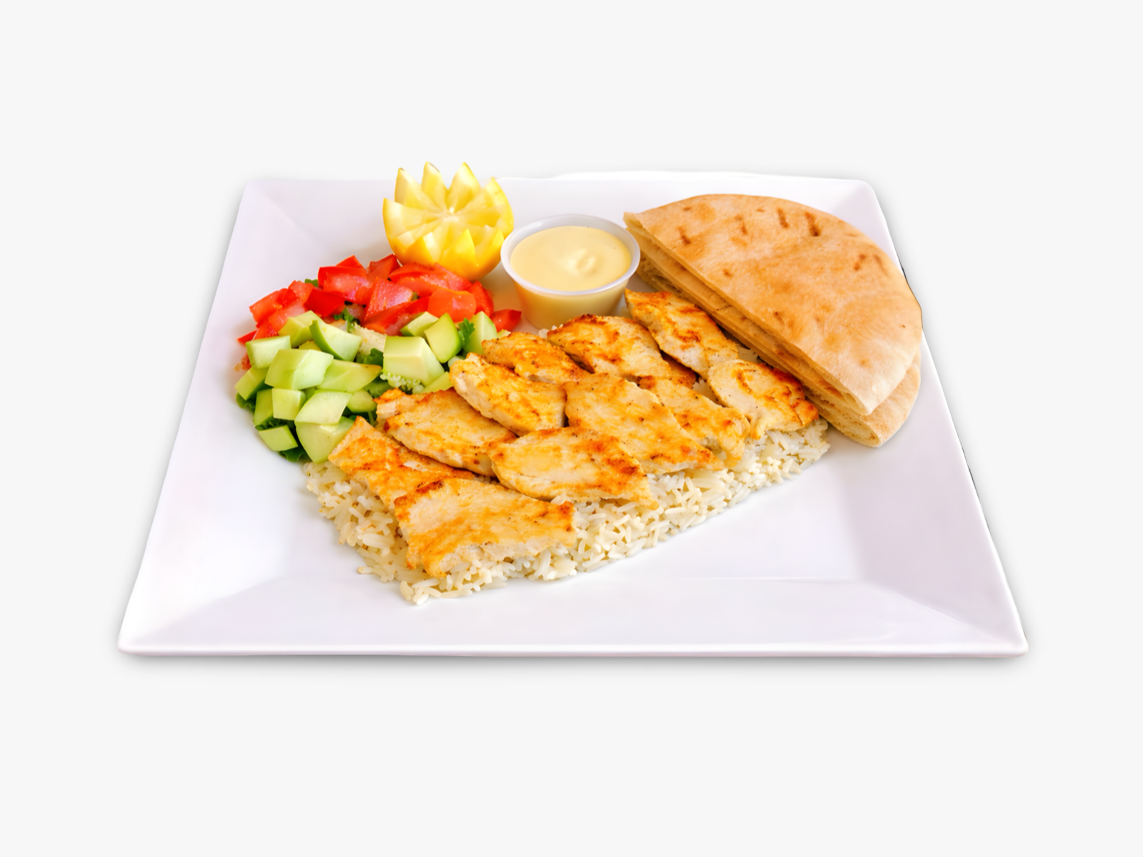 Lemon Chicken Plate