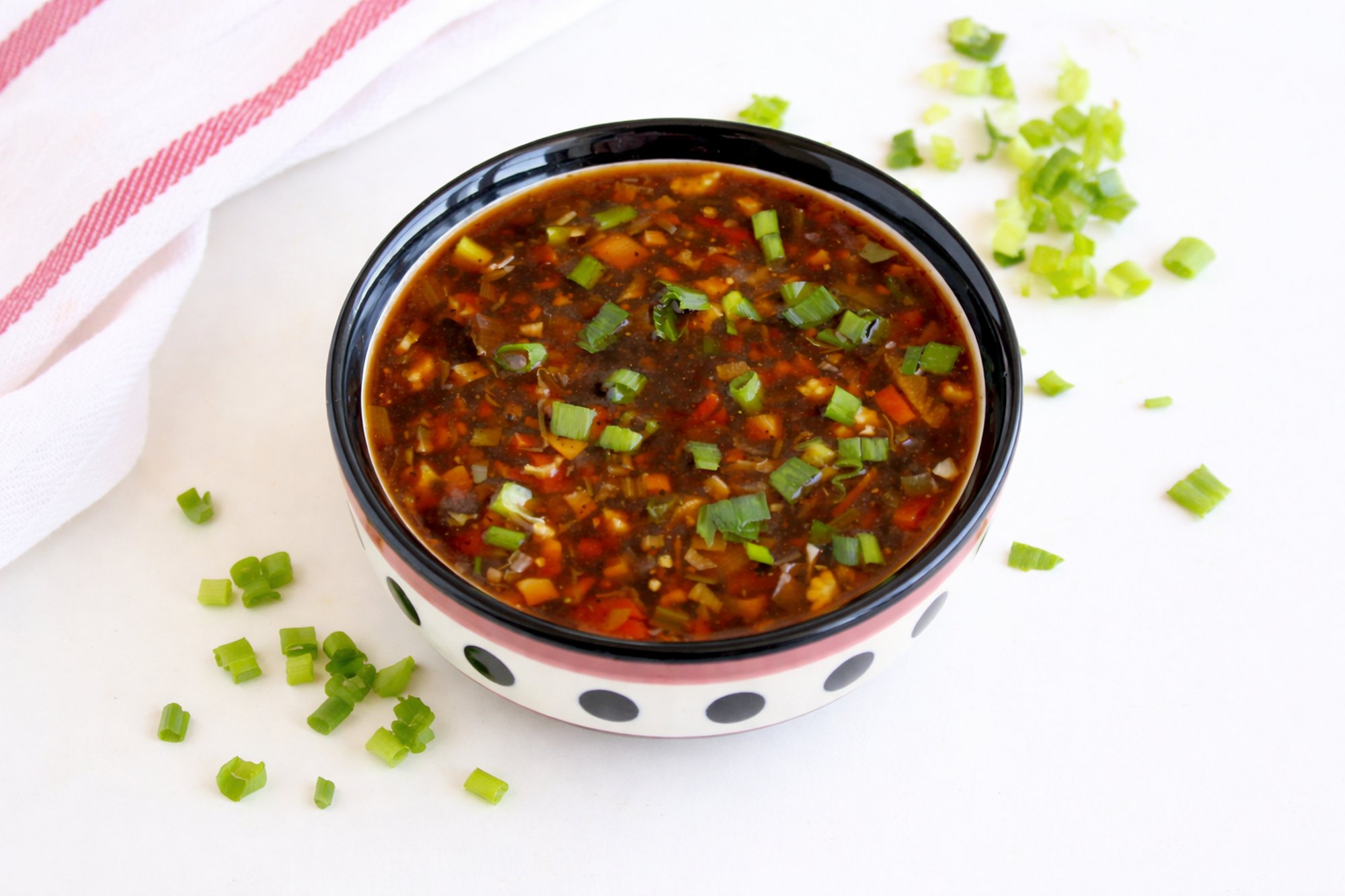 Hot and Sour Vegetable Soup