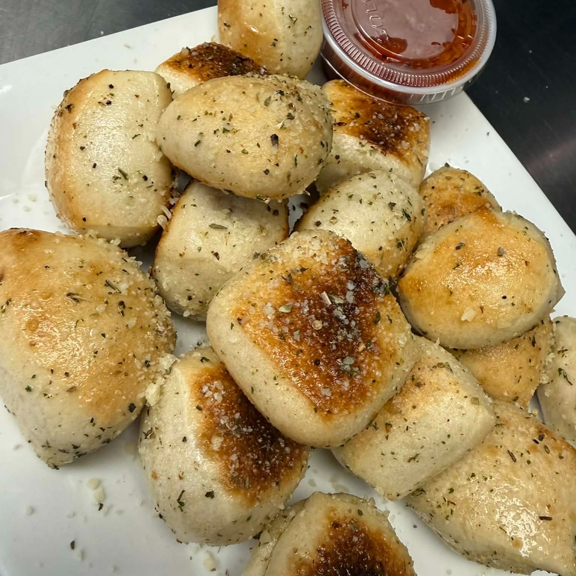 Garlic Parm Bread Bites