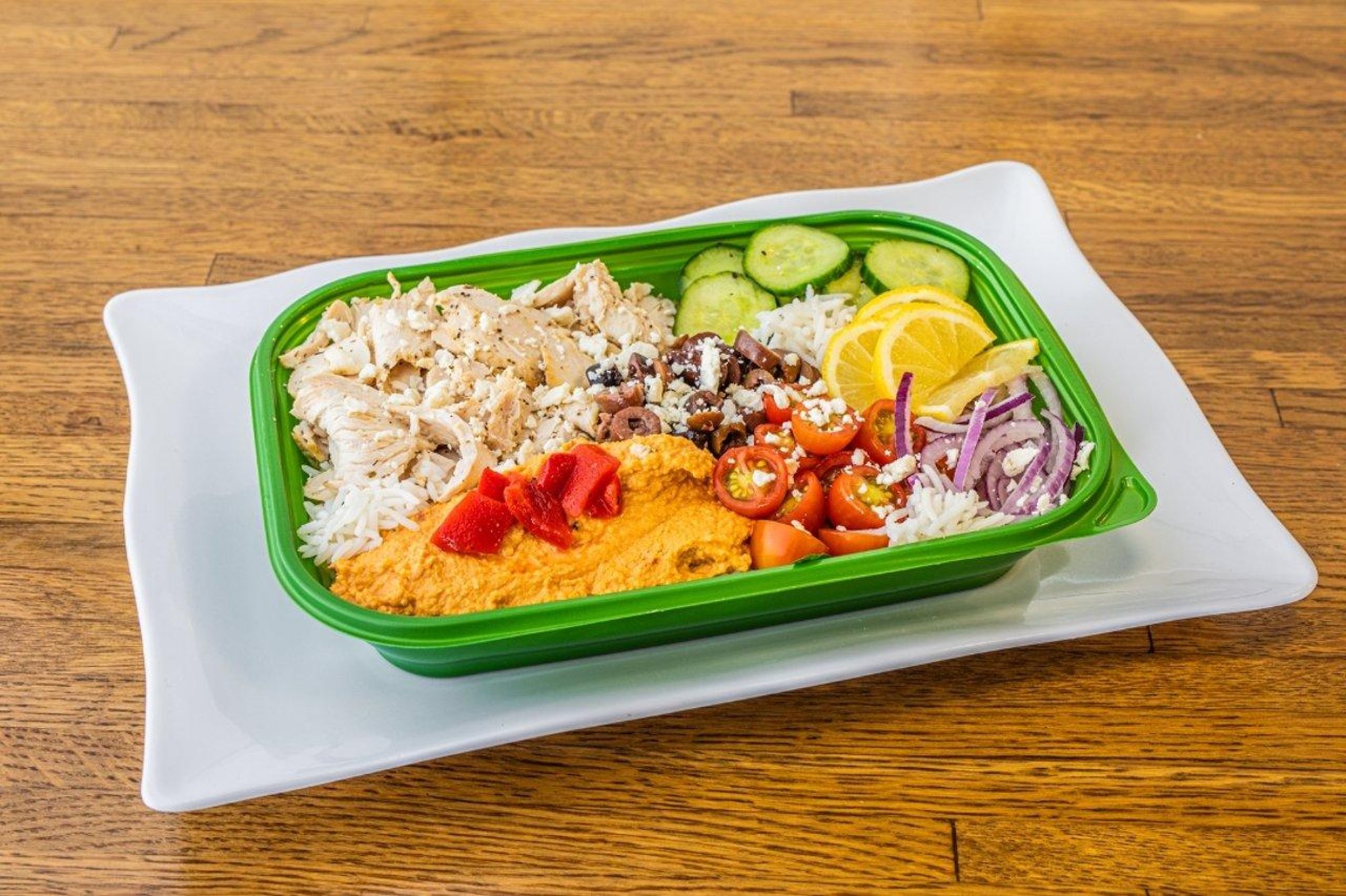 mediterranean rice bowl