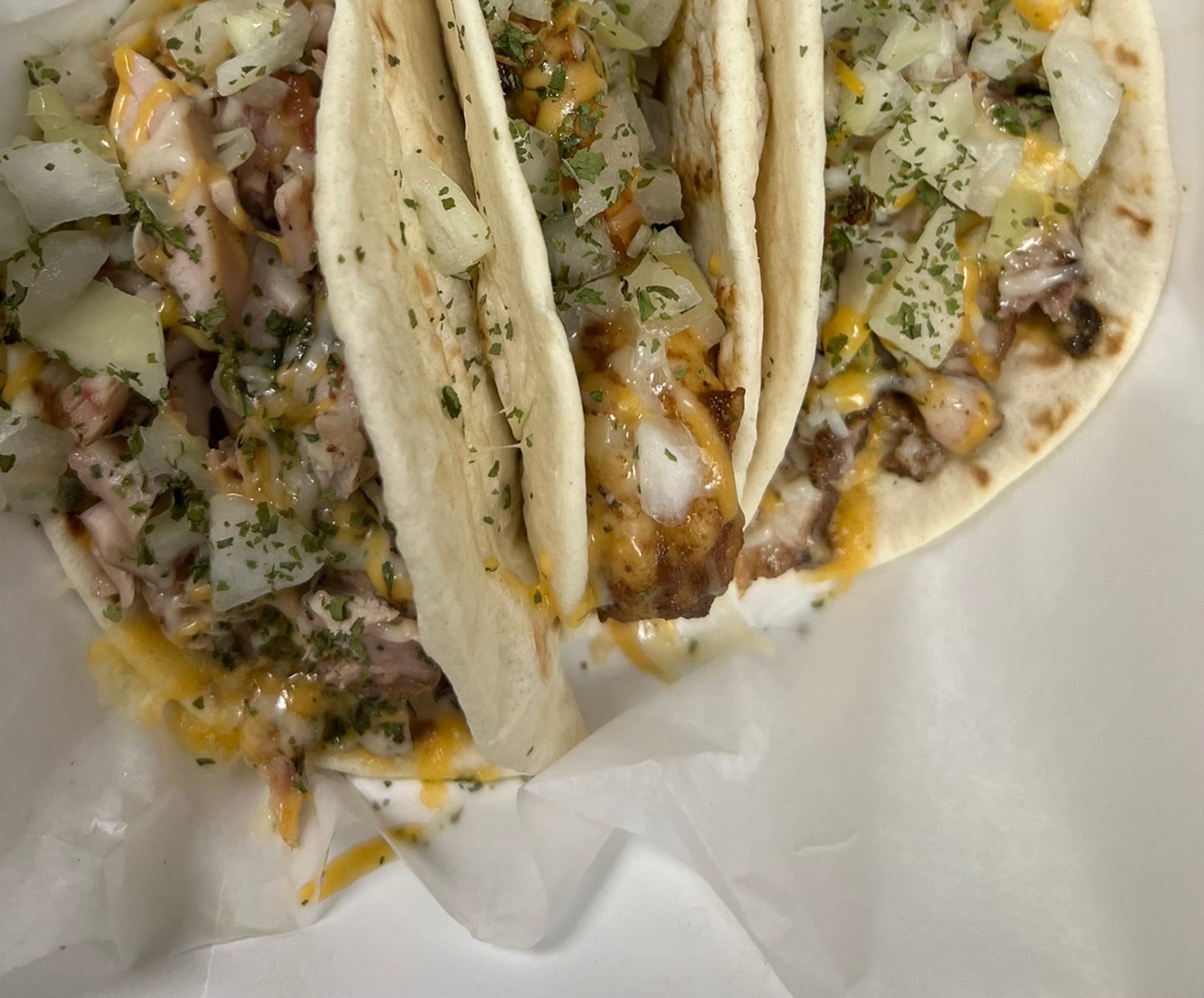 Fish Taco (3 Pieces) Dinner