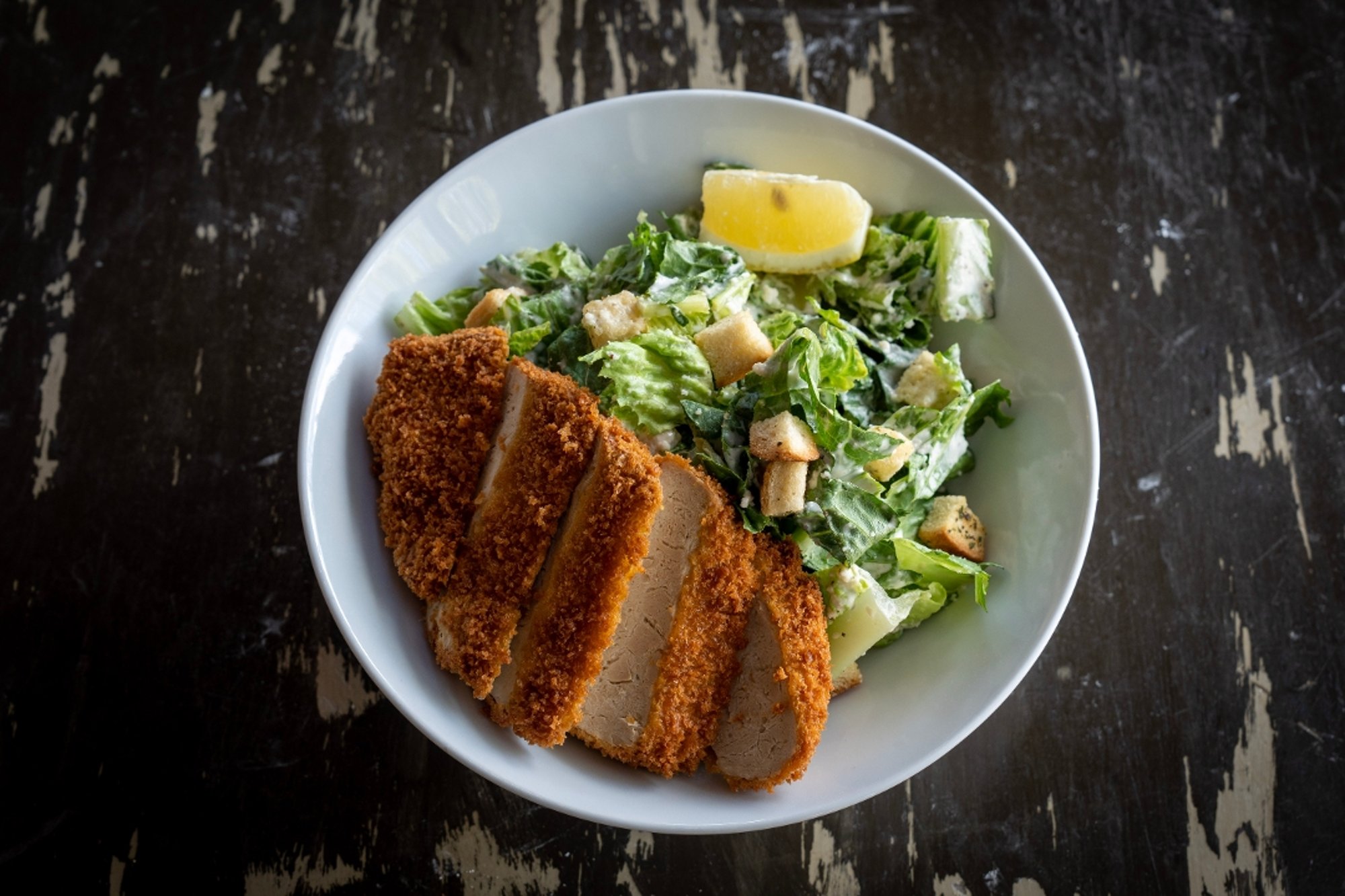 plant based Chiggen Caesar