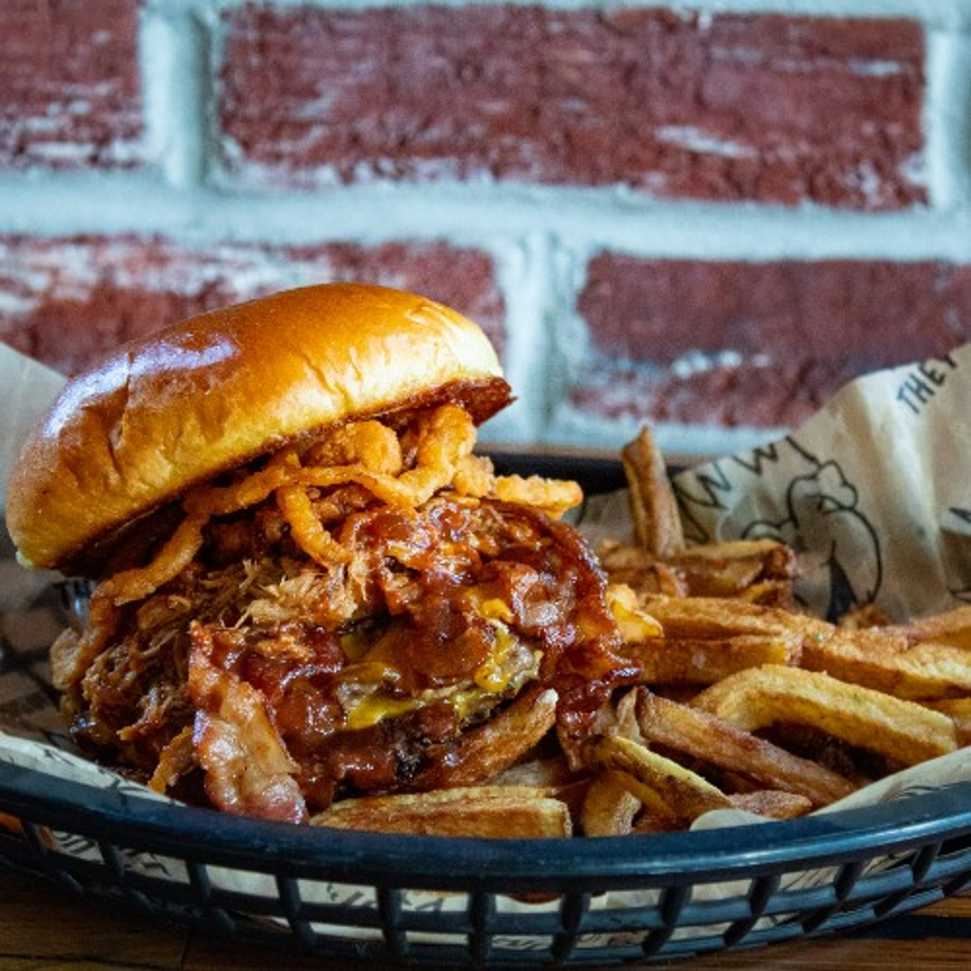 World Famous Original Smokehouse Burger