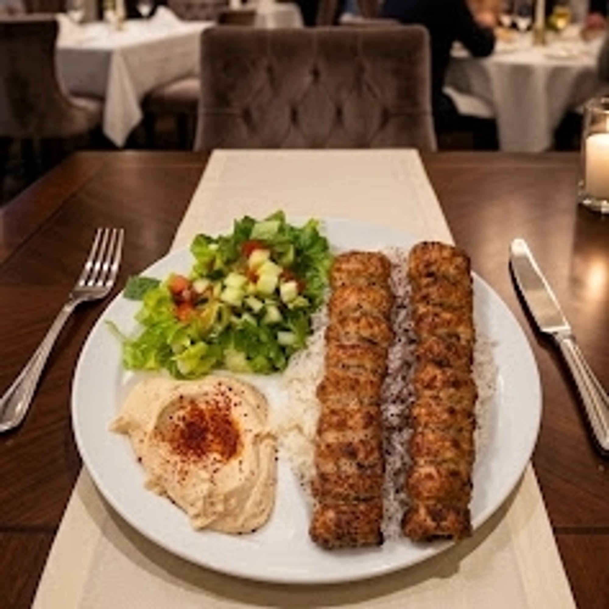 Chicken Lula Plate