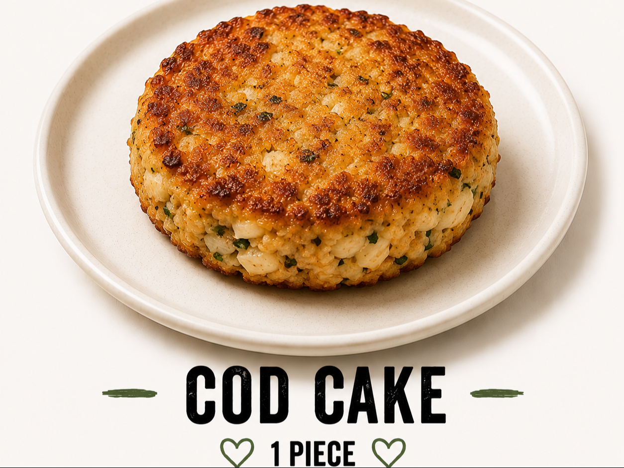 Smoked Cod Cake 1 Pc