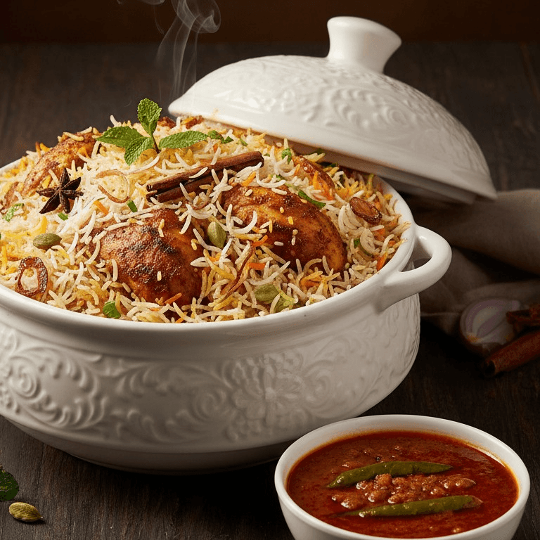 Chicken Dum Biryani (NF)
