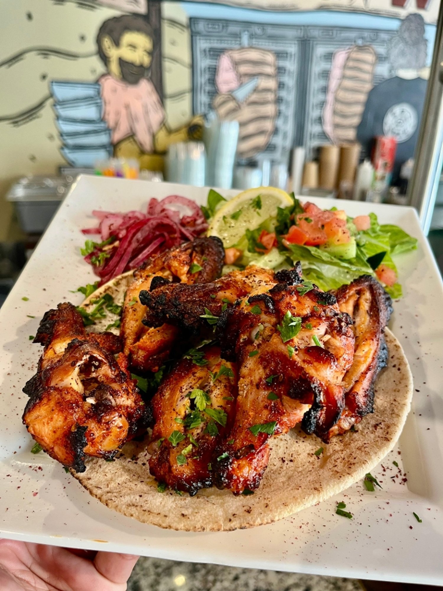 6pc Bone-In Tandoori Chicken Wings