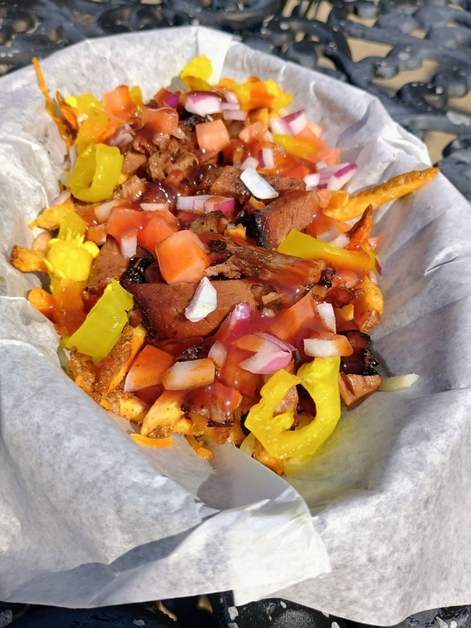 Loaded Brisket Fries
