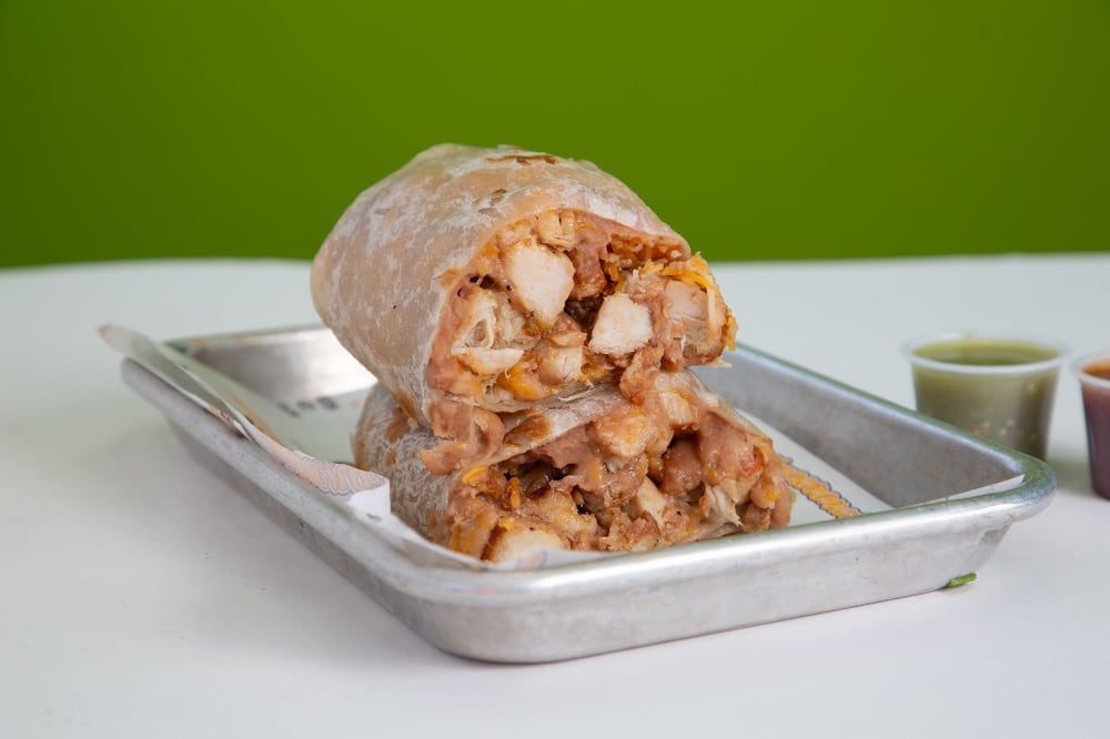 Grilled Chicken Burrito