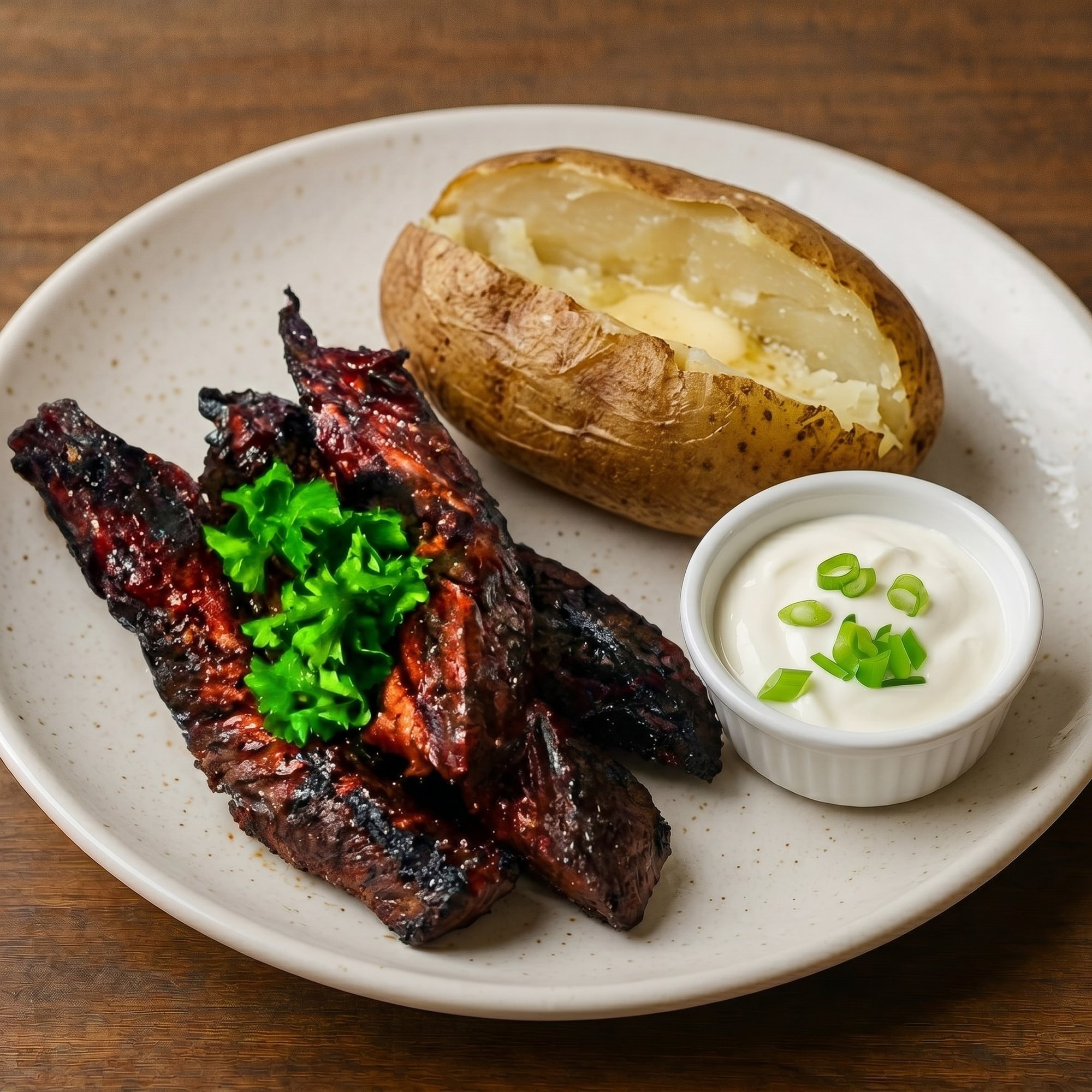 Romanian Steak Entree