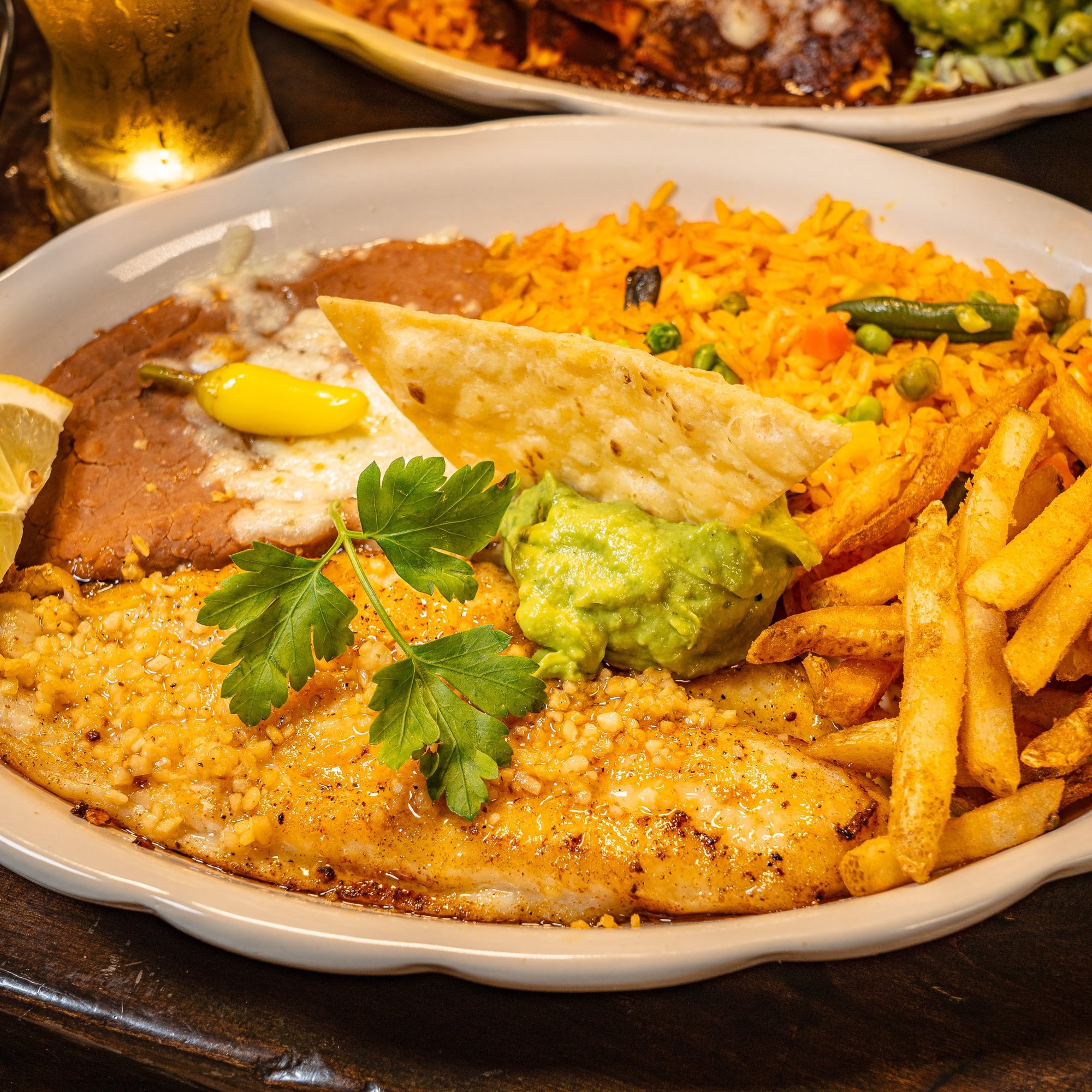 Filete de Pescado al Mojo de Ajo
