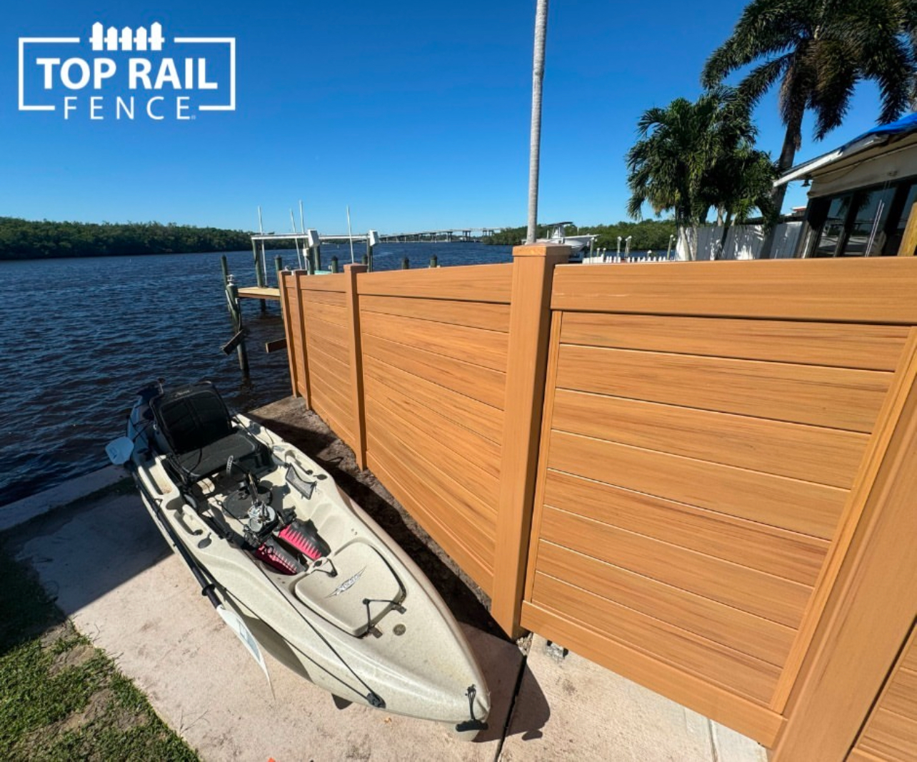 Top Rail Fence Pompano Beach Image