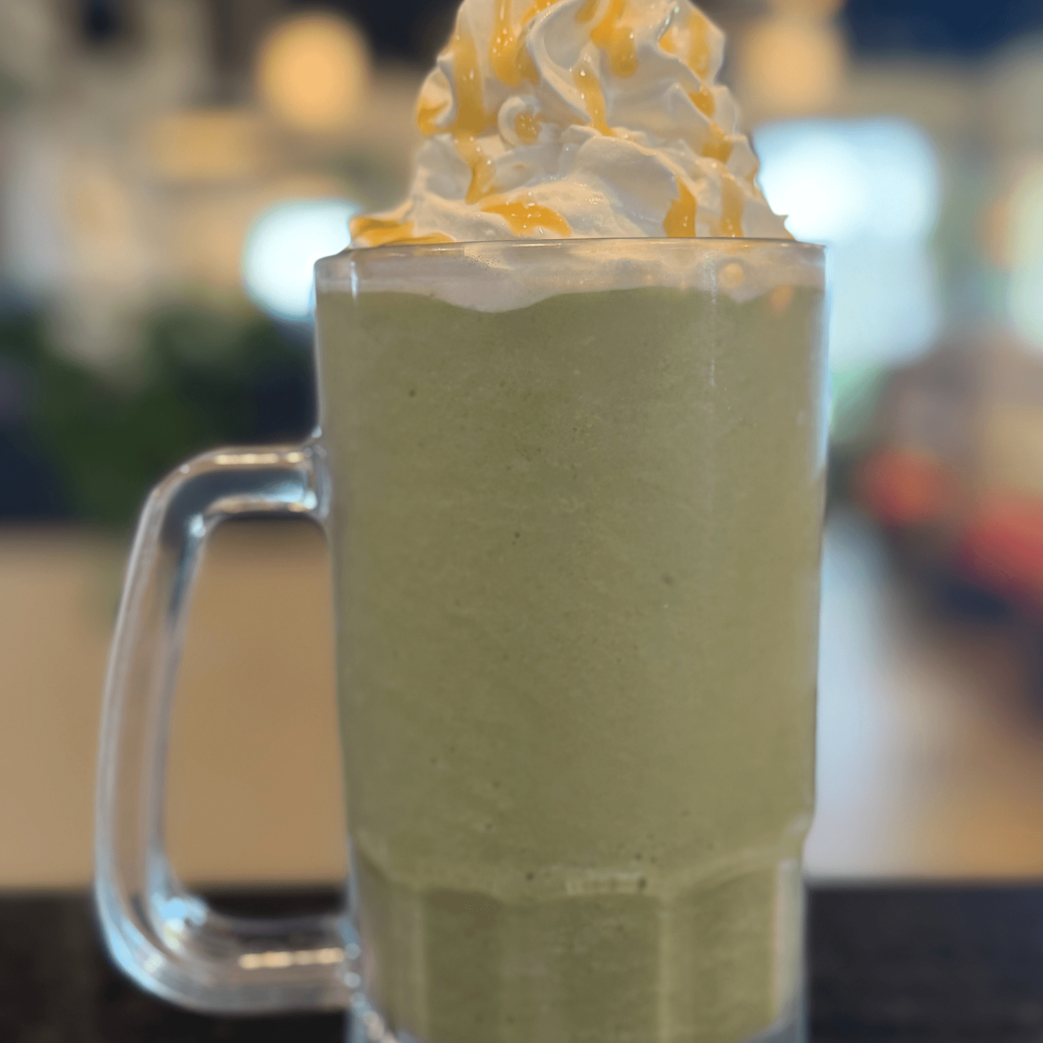 White Mocha Green Freddo