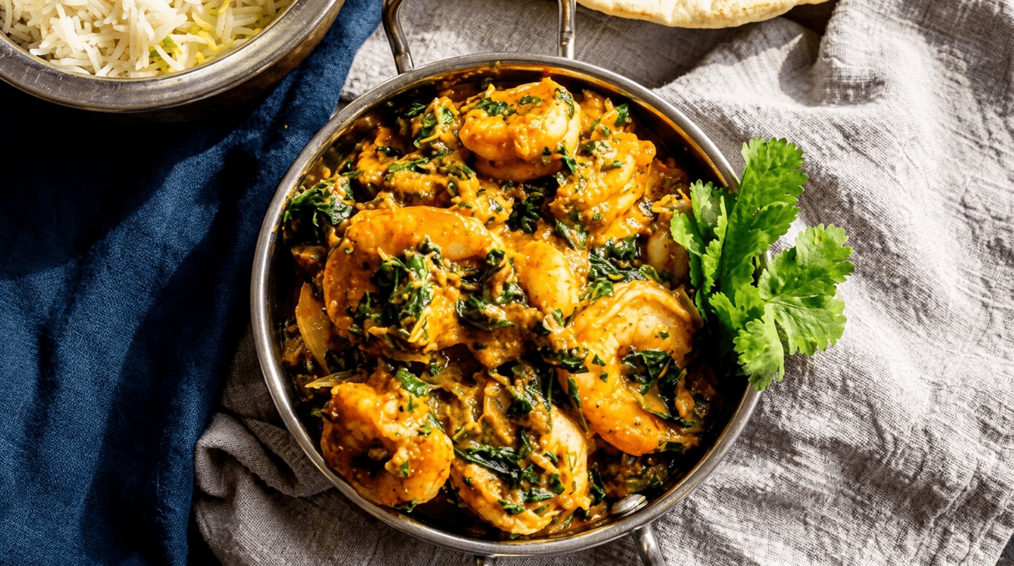 Shrimp Saag