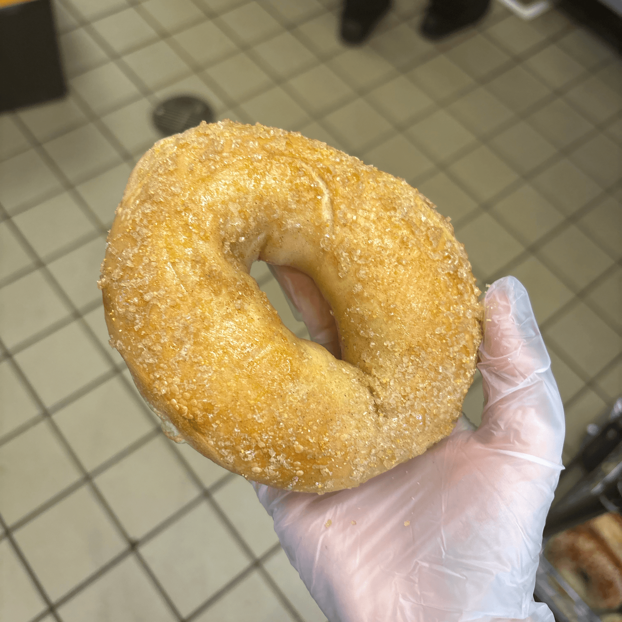 Cinnamon Crunch Bagel
