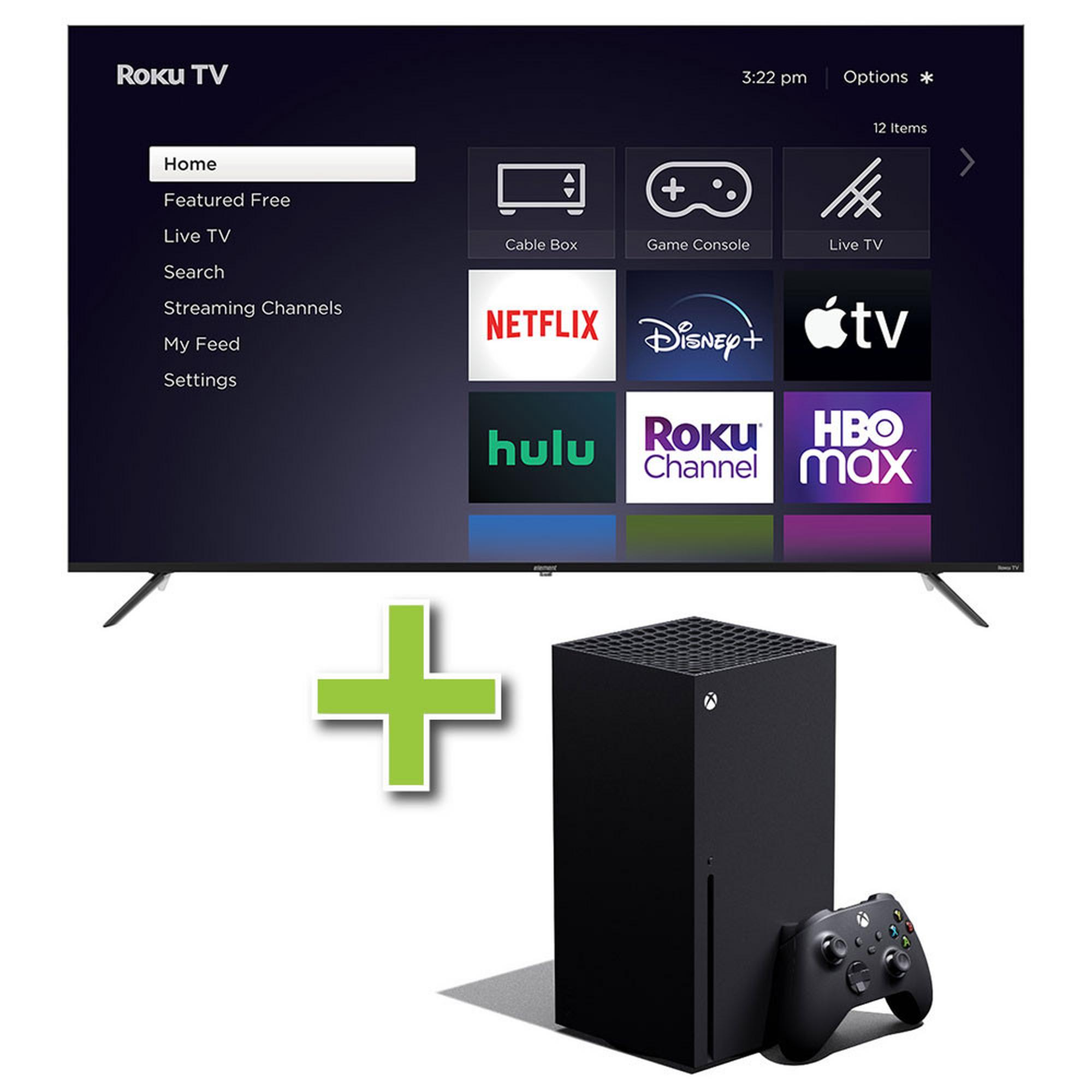 86" Element TV w/ 4K Ultra HD Resolution & Xbox Series X