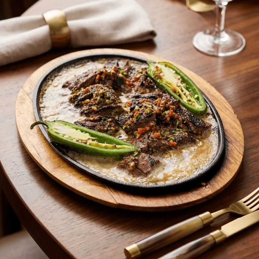 Carne Asada Fundida