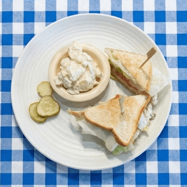 Homemade Chicken Salad Sandwich