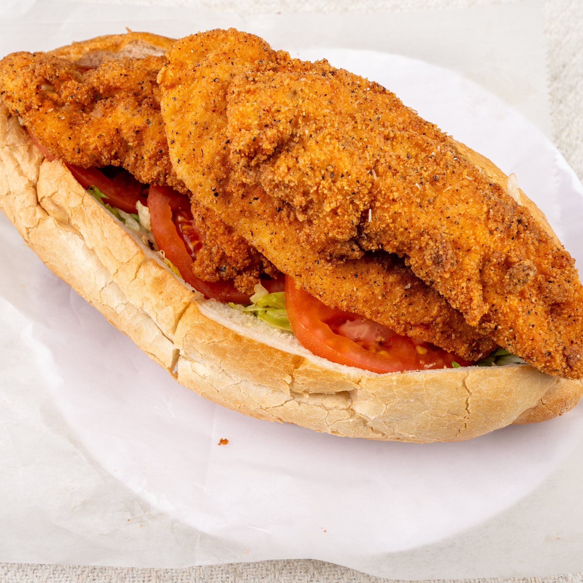 Homemade Chicken Tenders Sub