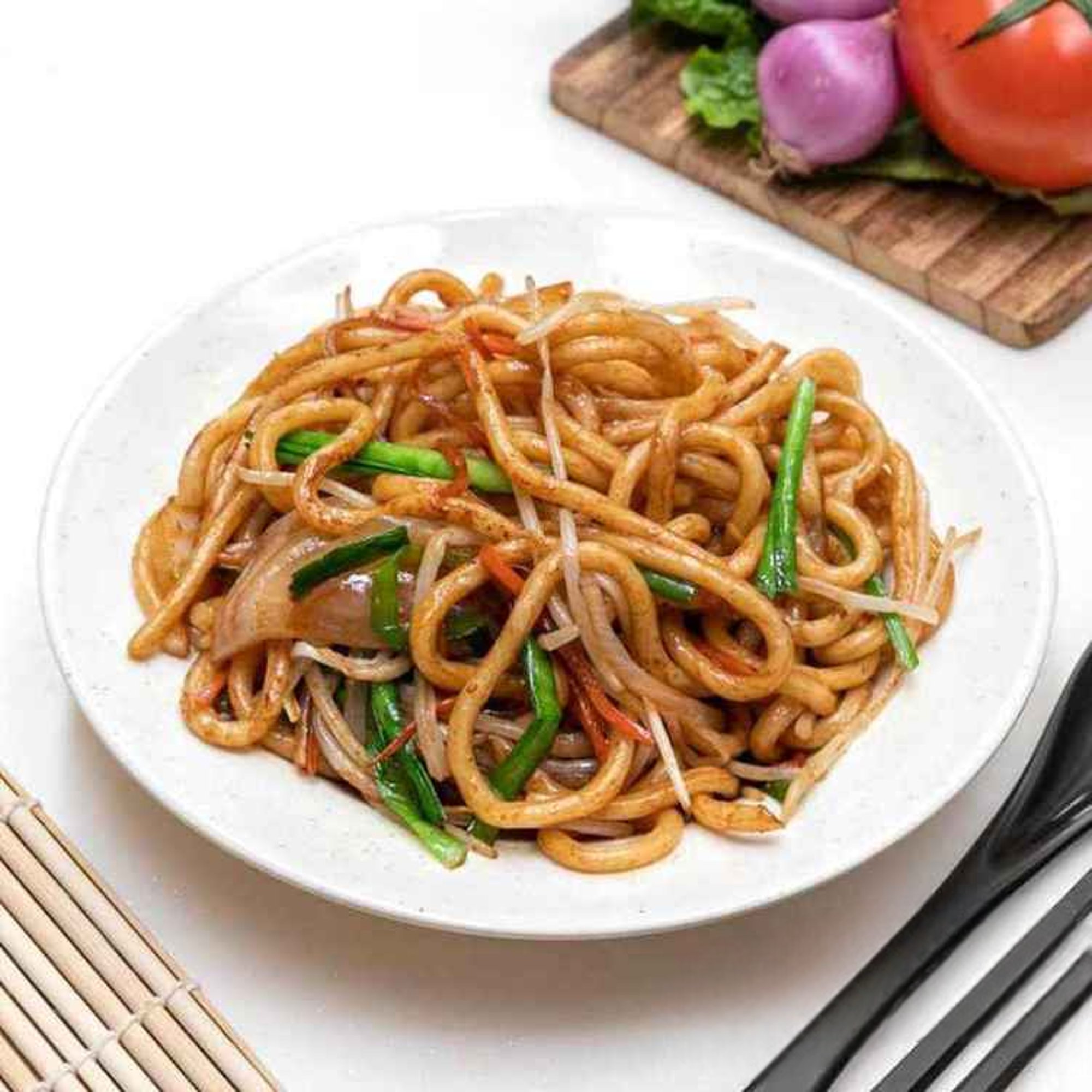 ND9. 各式沙爹炒烏冬/Stir Fried Japanese Udon in Satay Sauce