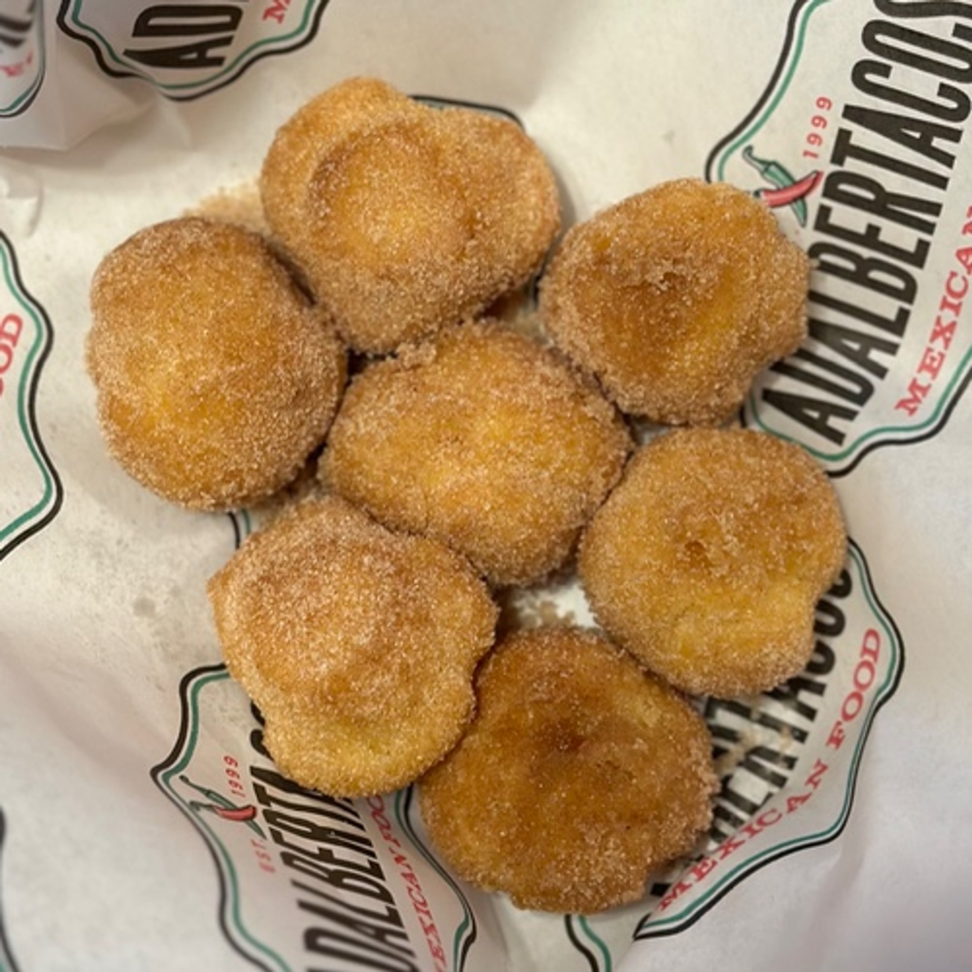 Churro Mini Cream Puffs