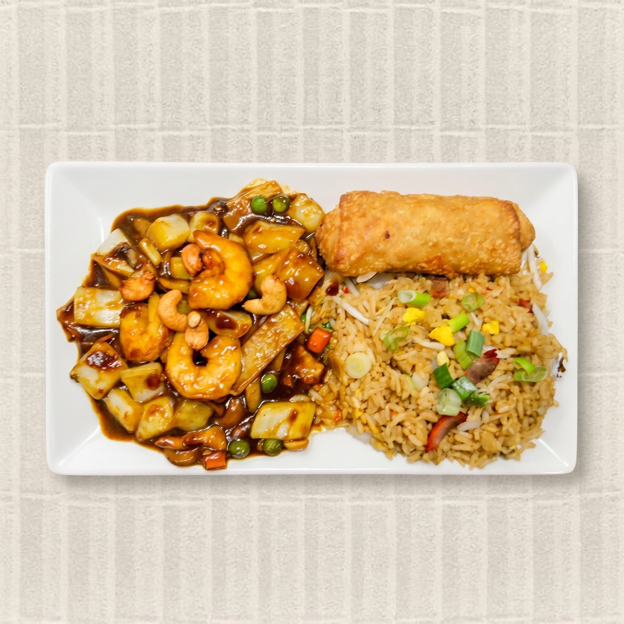 35. Kung Pao Shrimp Platter