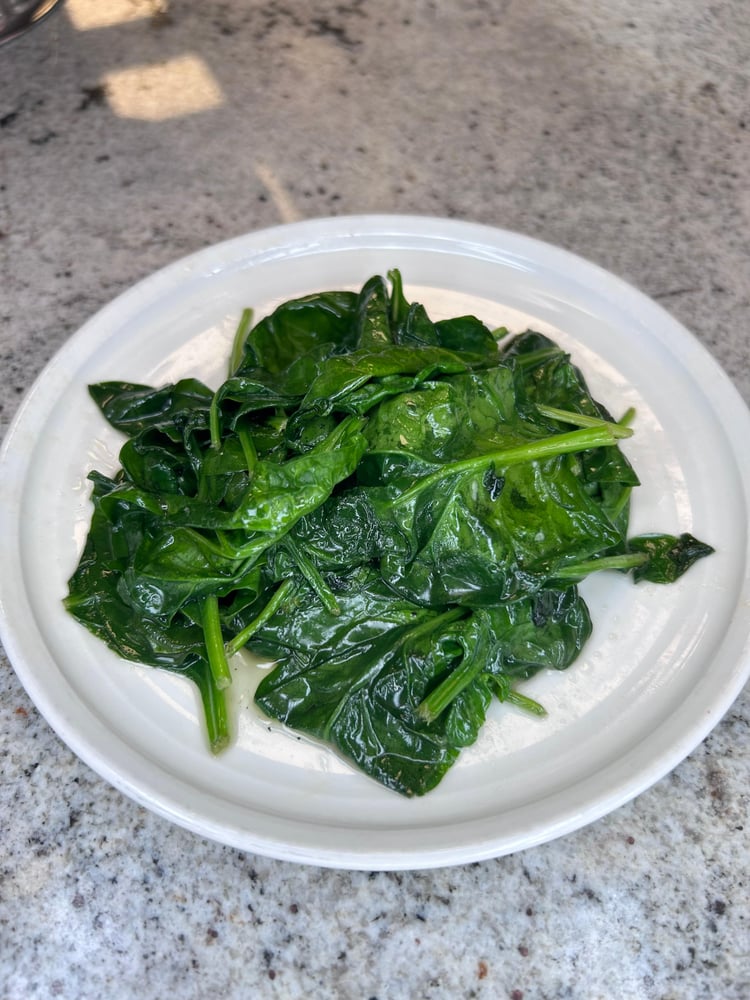 Sauteed Spinach