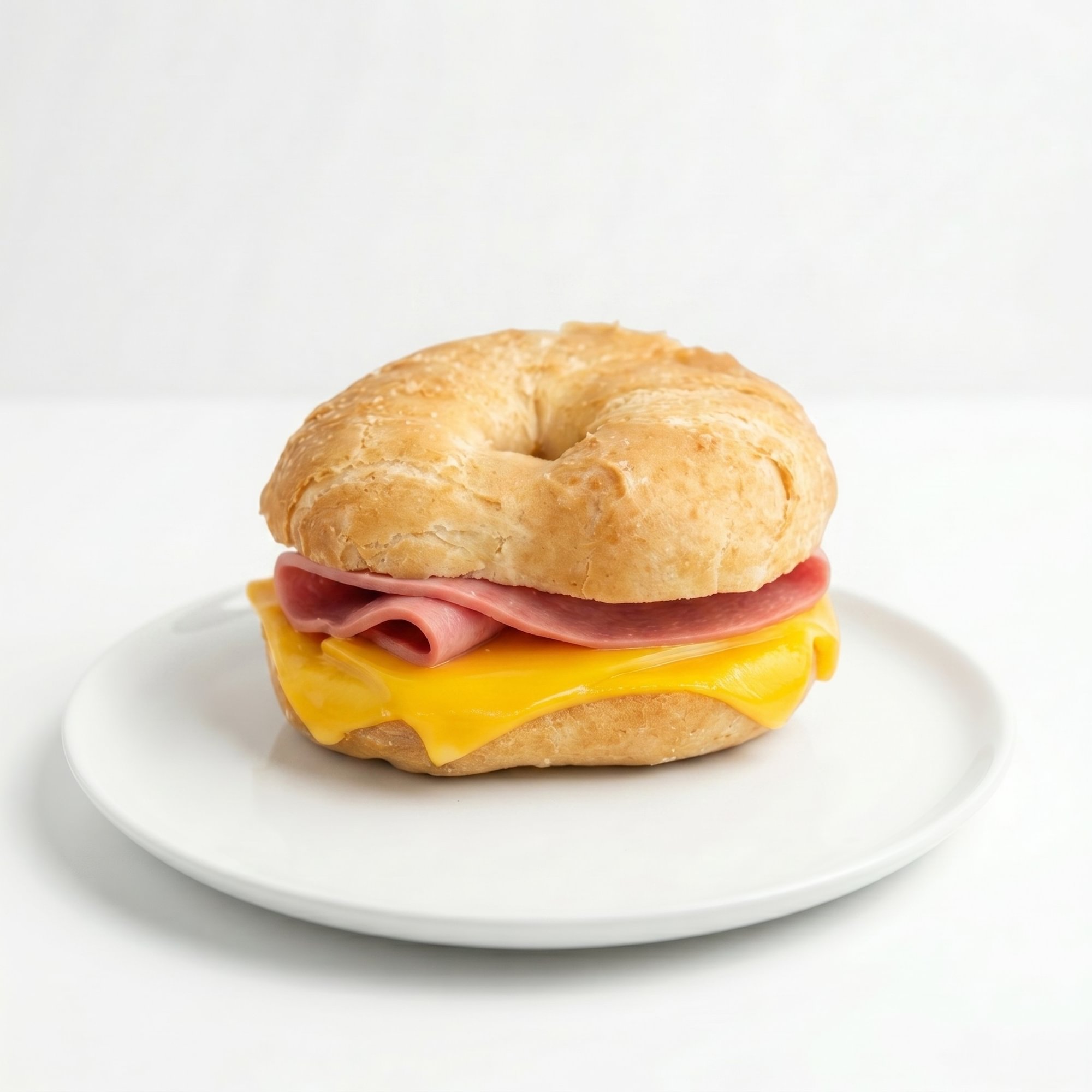 Grilled Cheese Bagel With Protein Sandwich