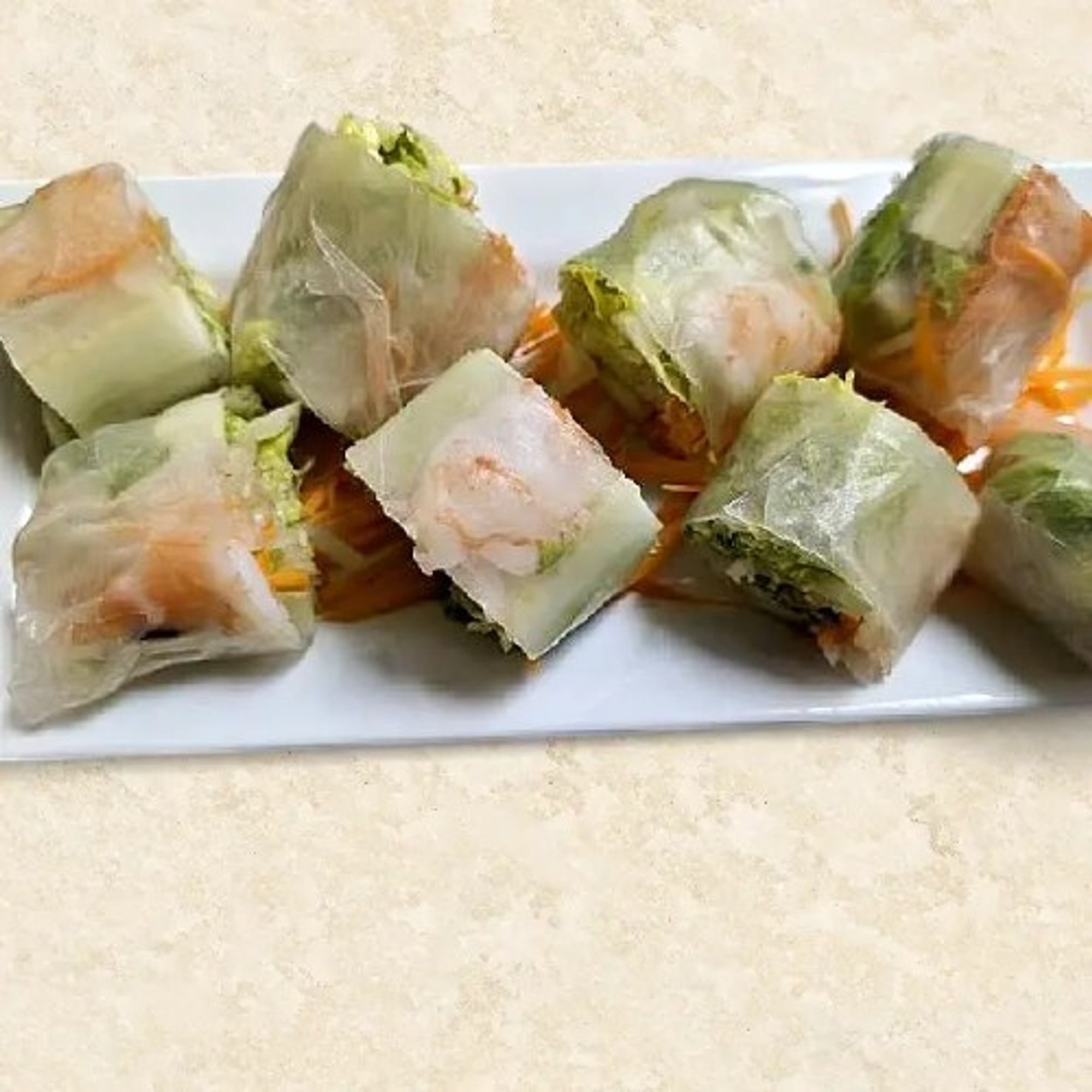 Fresh Roll -Shrimp (2 Rolls)