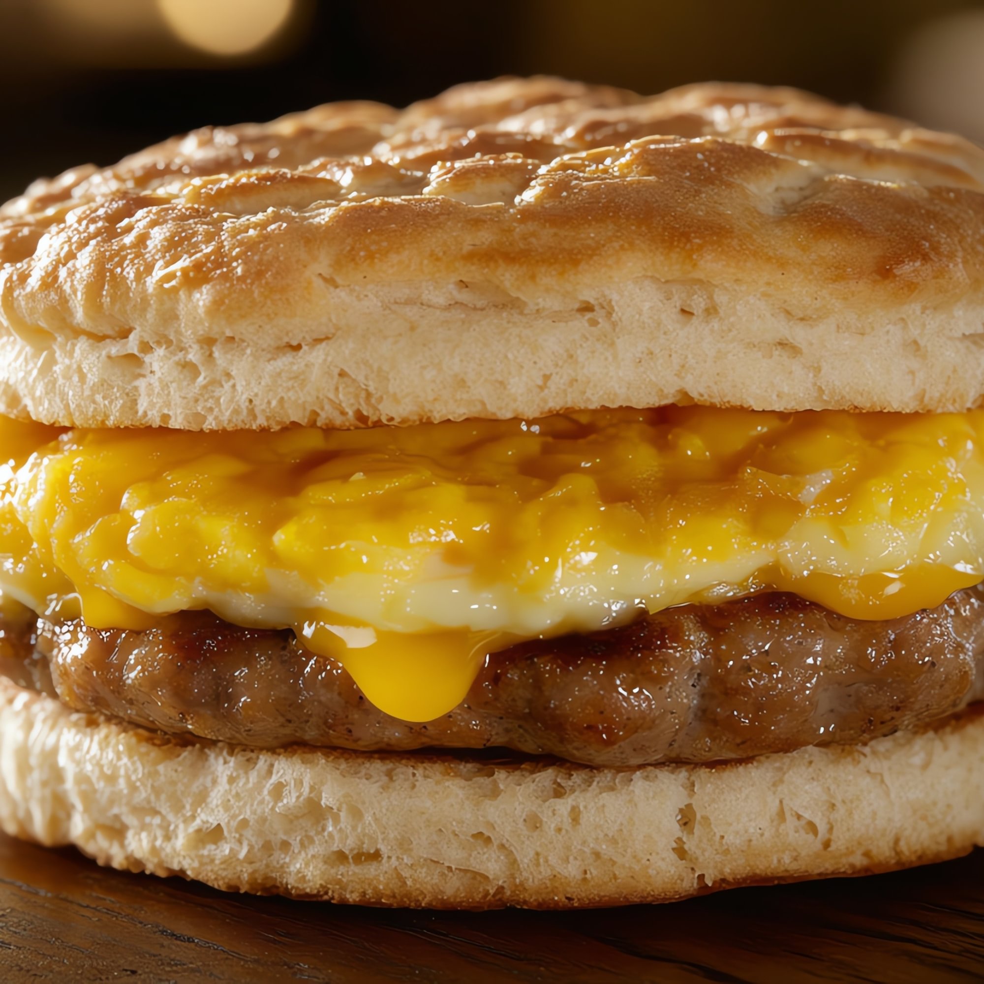 Sausage, Egg & Cheese Biscuit