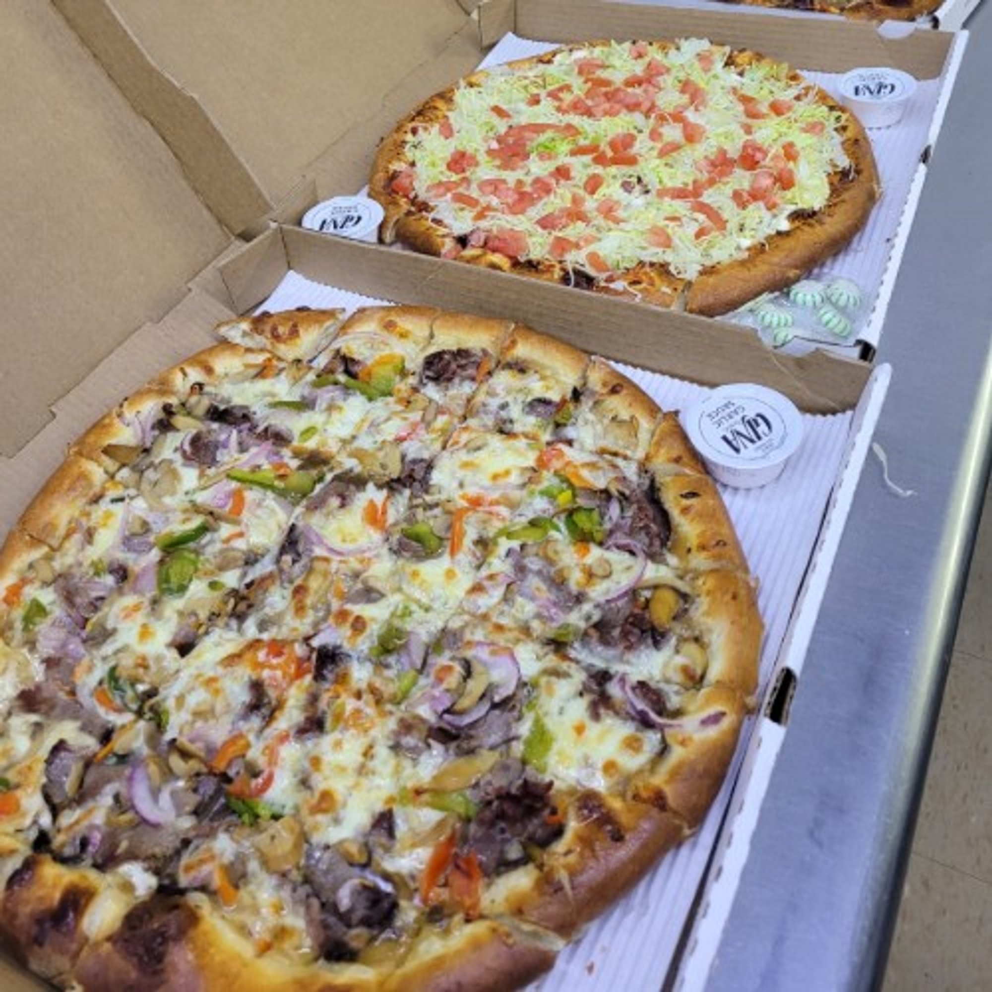 Philly Cheese Pizza