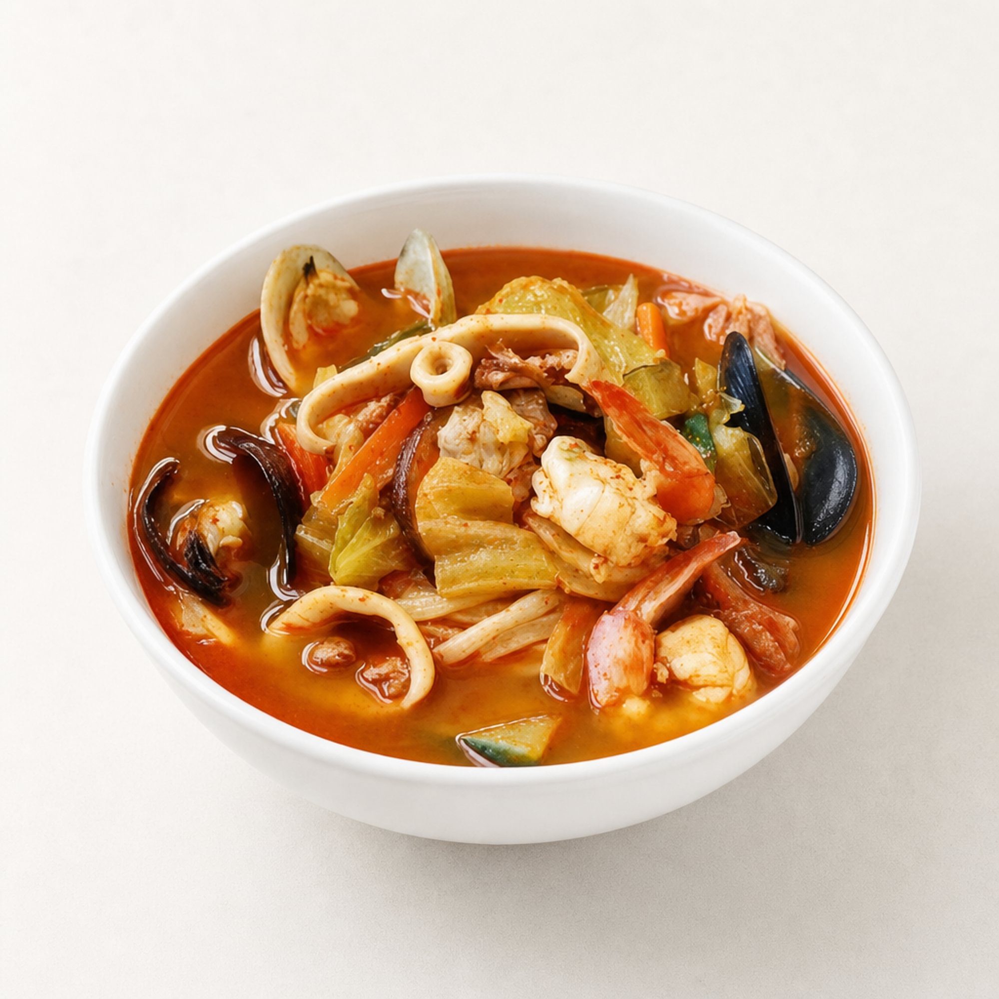 Kimchi Seafood Soup