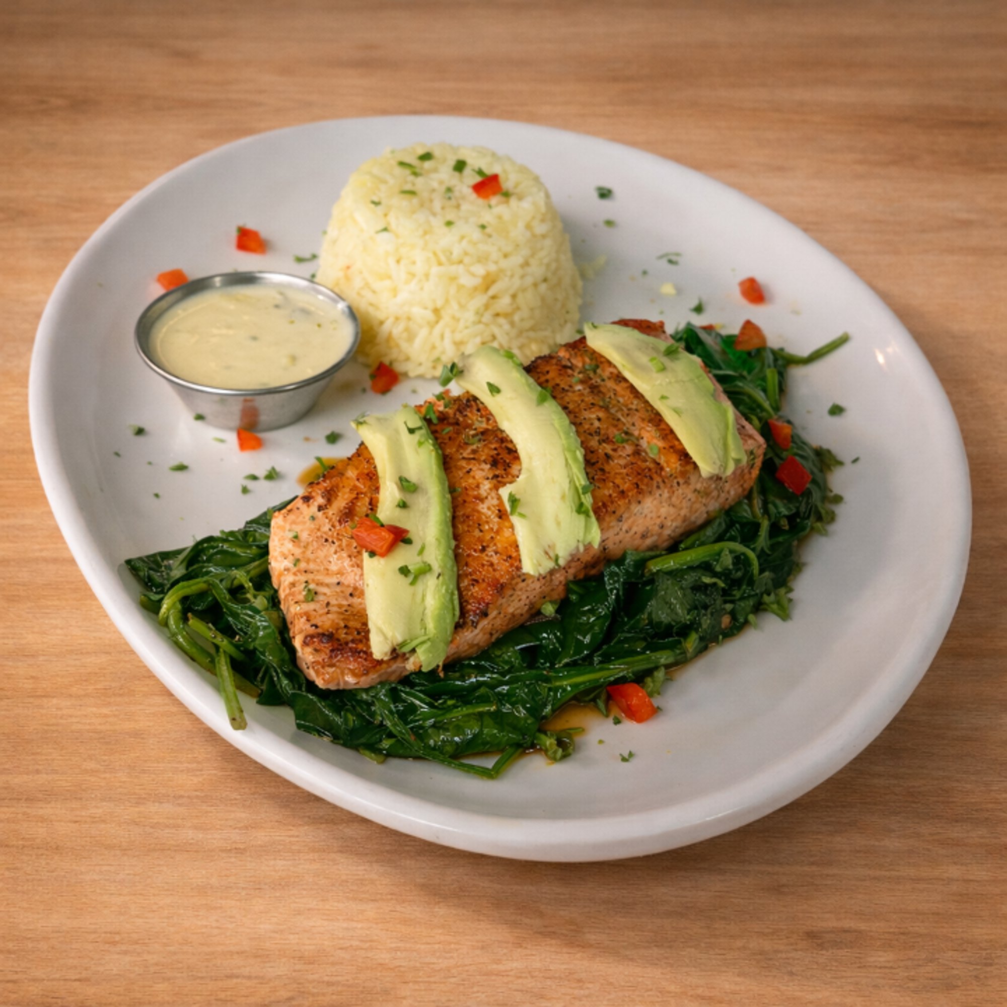 Janel's Salmon Platter