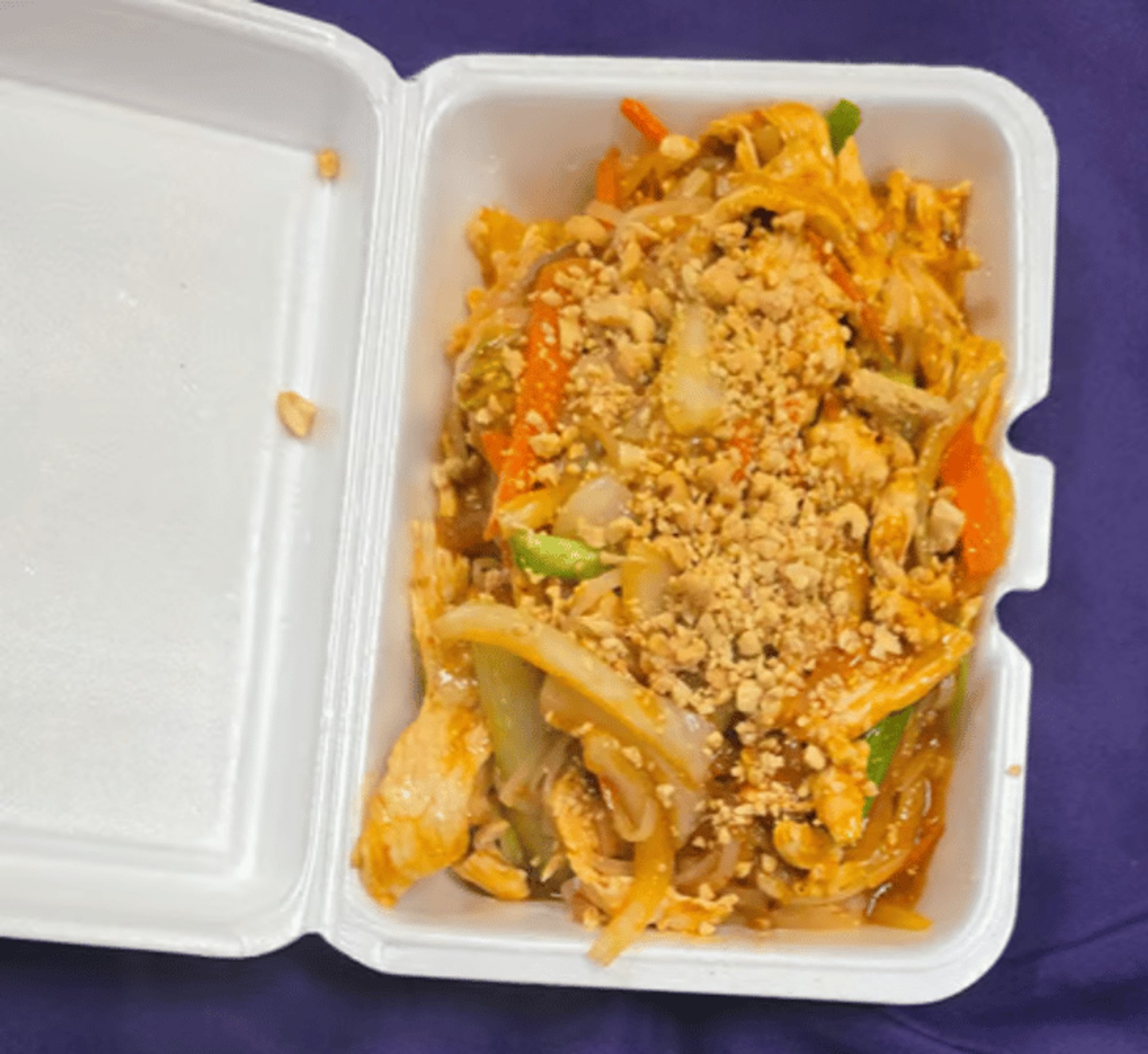 Pad Thai Noodles with Beef