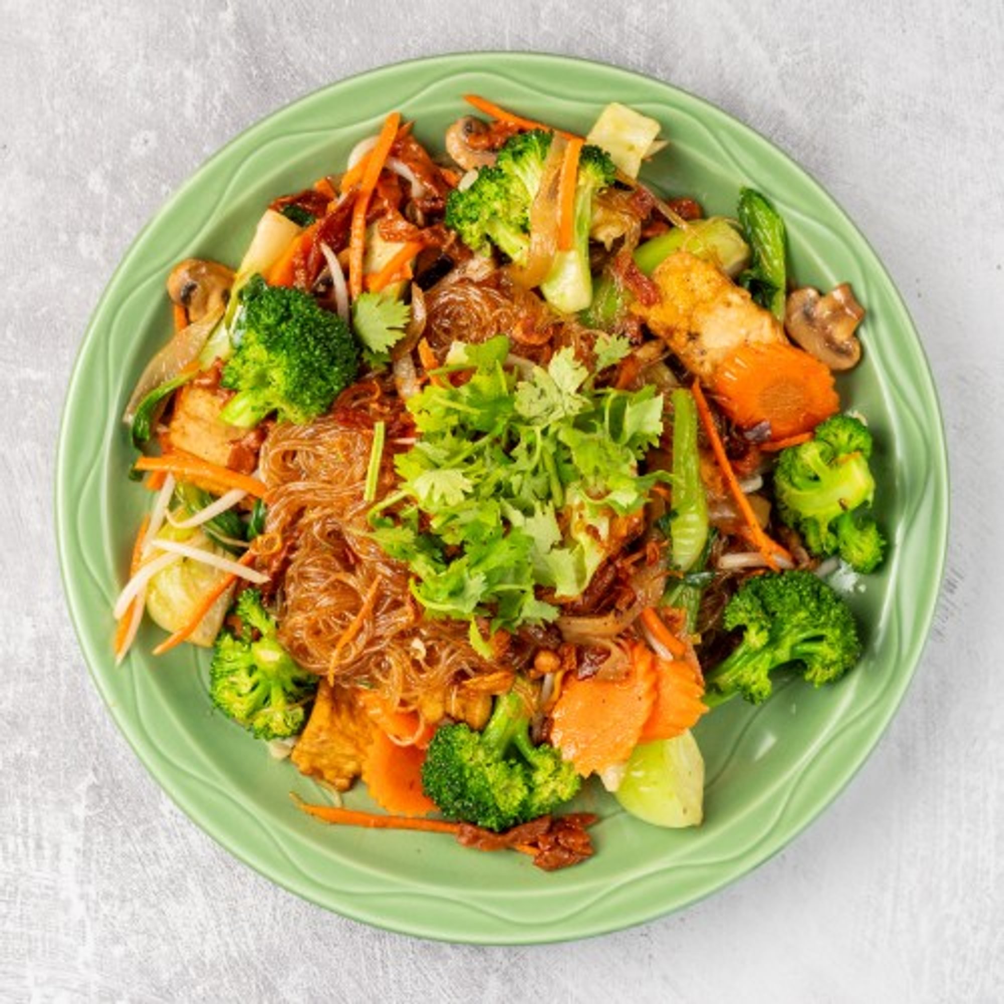 Stir-fried Clear Noodles (can be made GF)