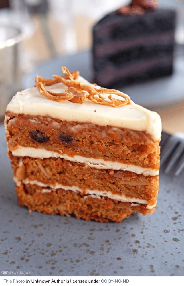 Carrot Cake Slice
