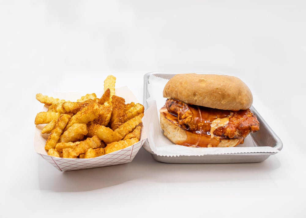Saucy Chicken Sandwich Combo