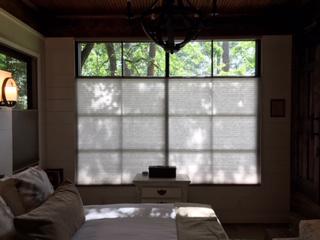 Top Down Honeycomb Shades knocked this window out of the park