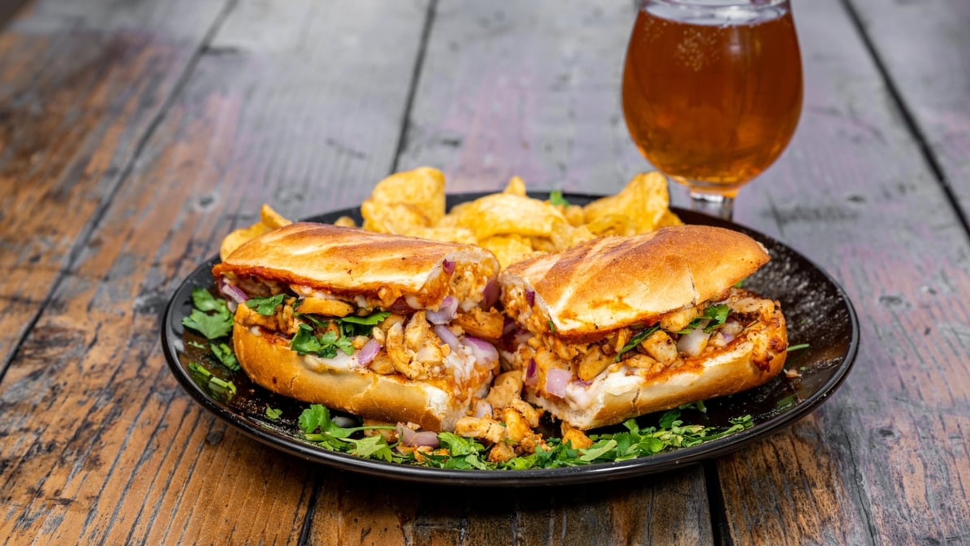 Butter Chicken Sandwich