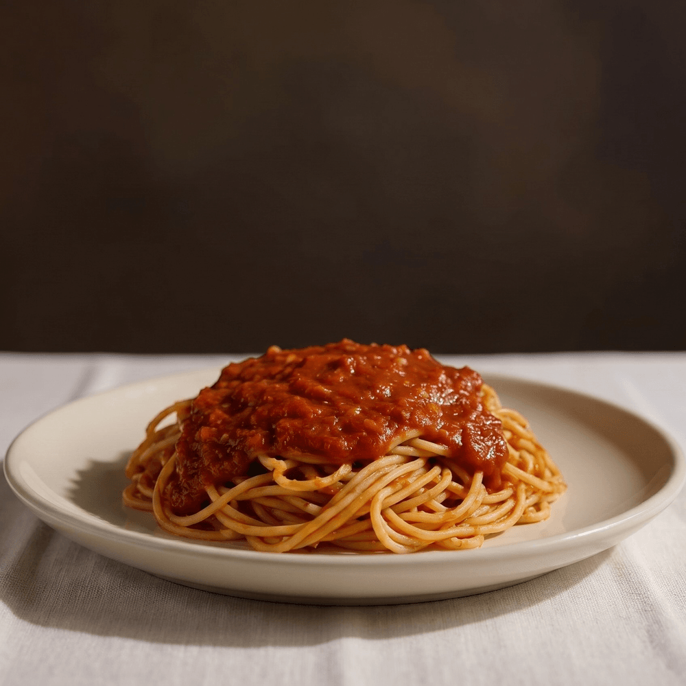 Spaghetti with Tomato Sauce