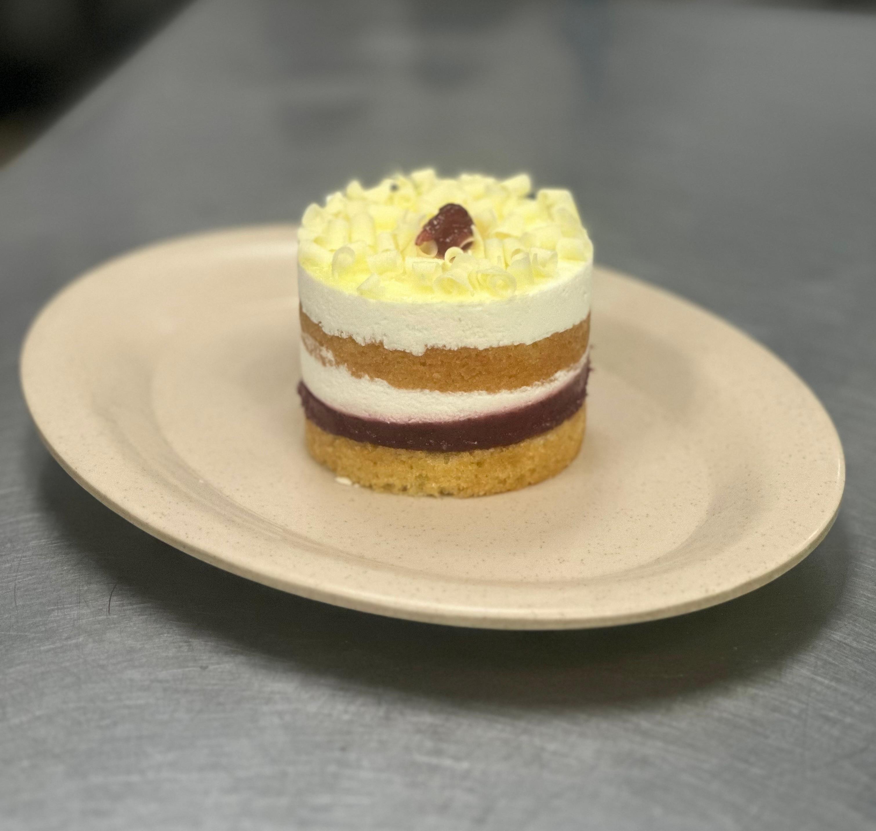 Raspberry Lemon Drop Mini Cake