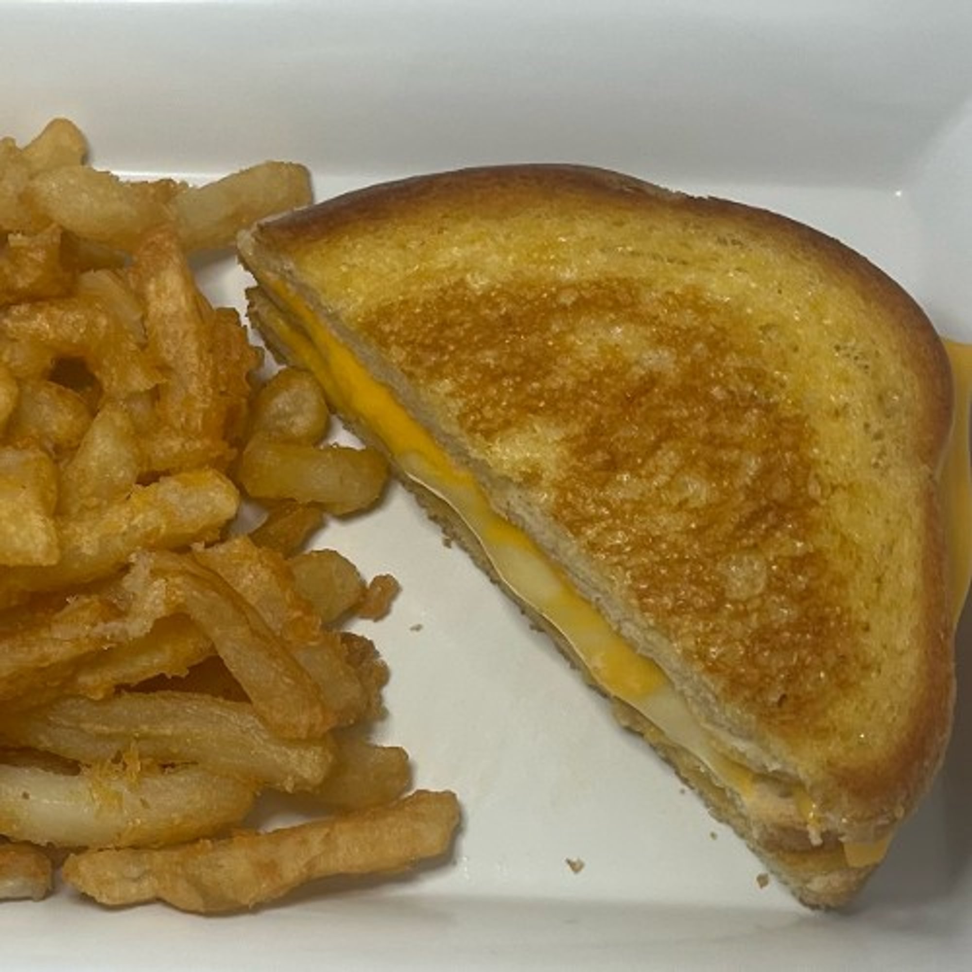 Triple Decker Adult Grilled Cheese Sandwich
