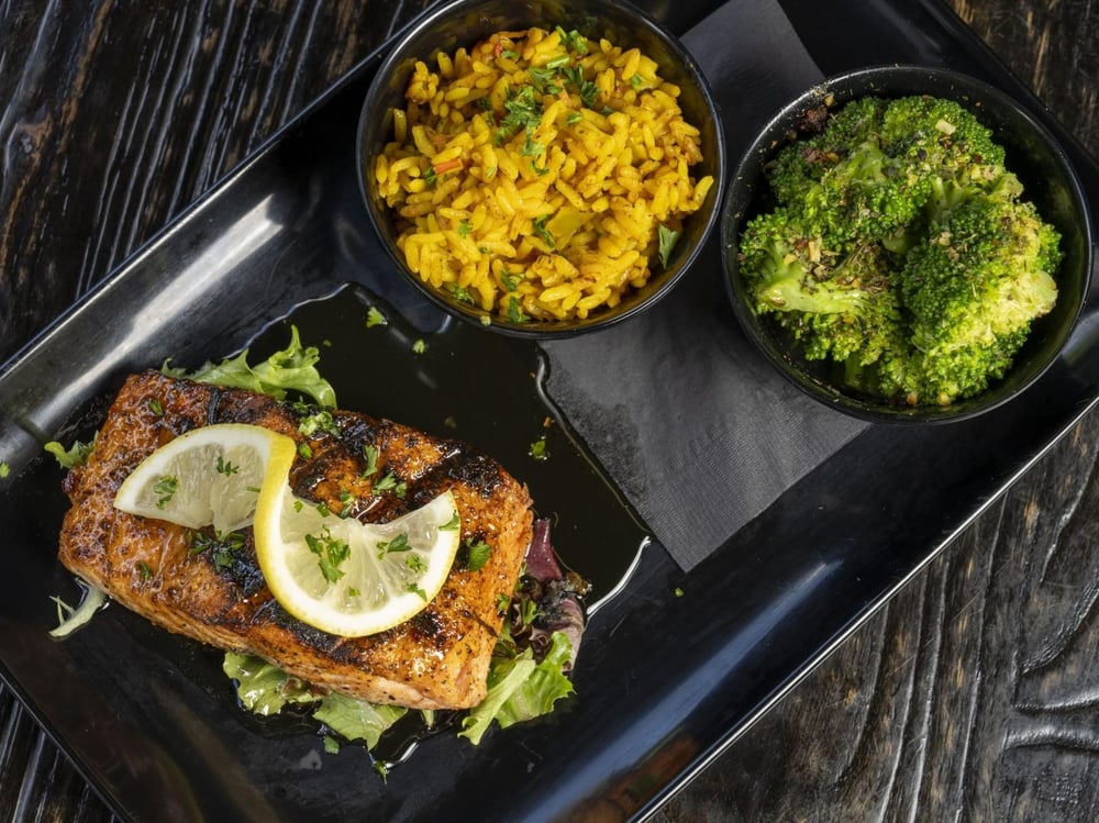 Honey Bourbon Salmon