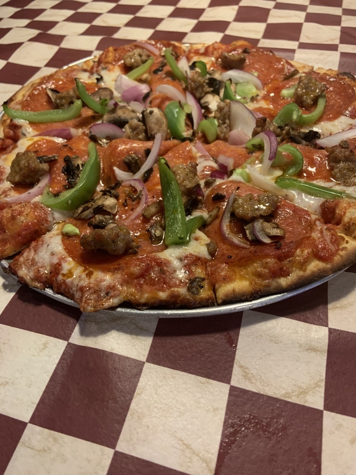 Personal A Train Pizza