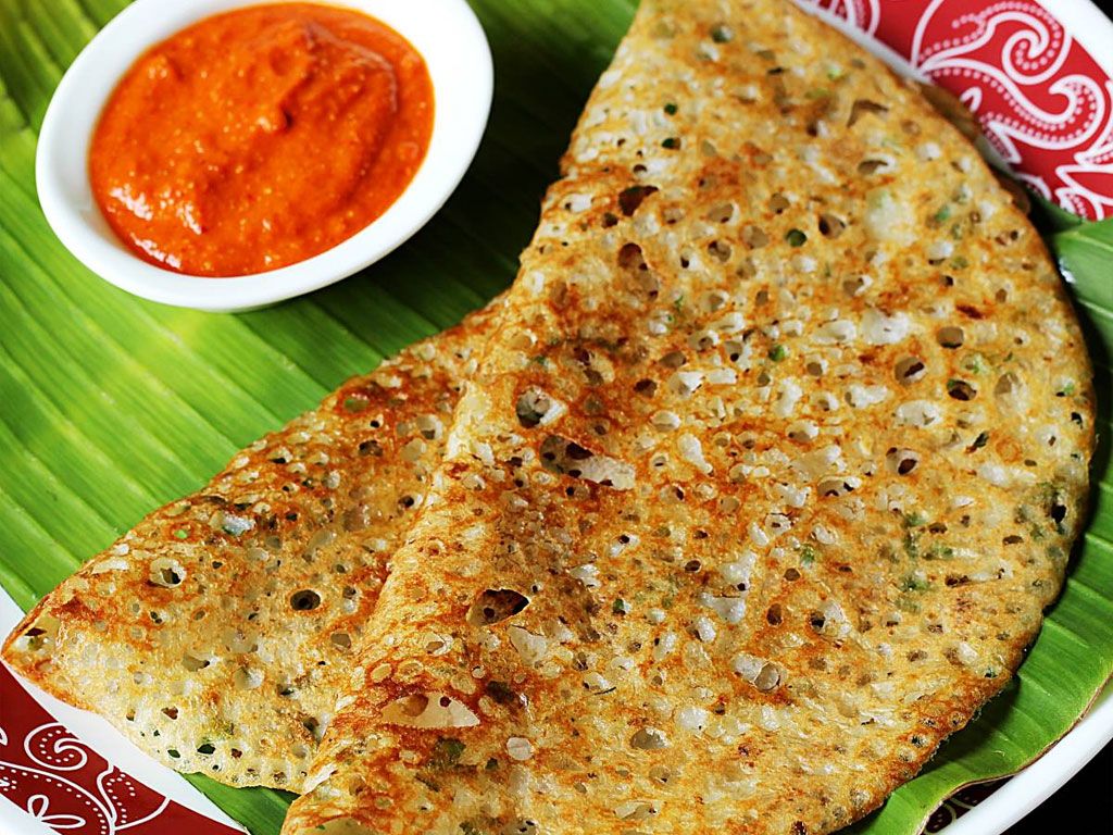 Rava Onion Masala Dosa