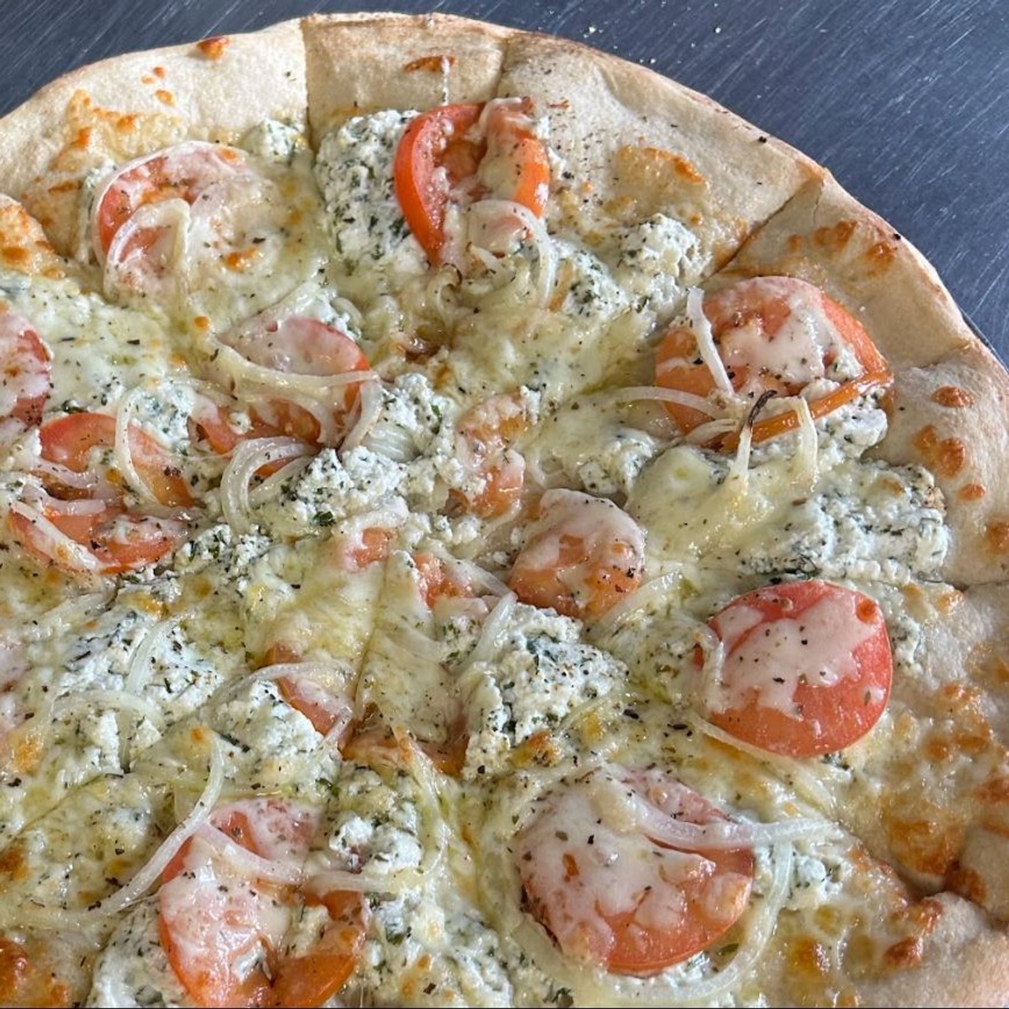 (Med) White Pizza