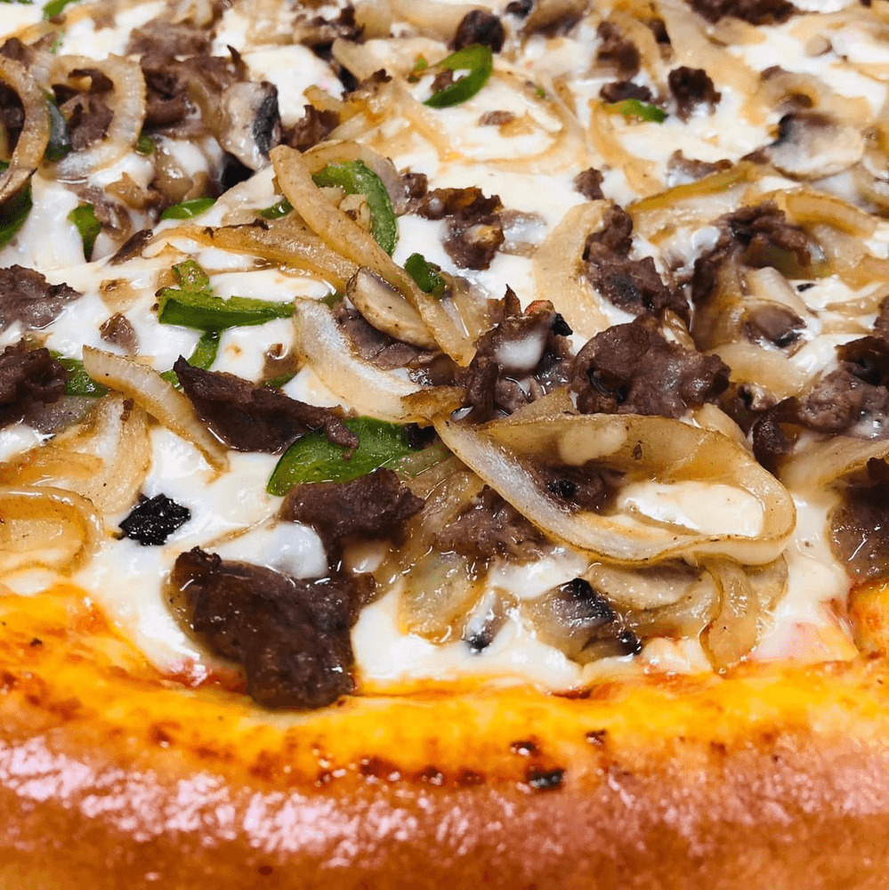 Philly Steak Pizza