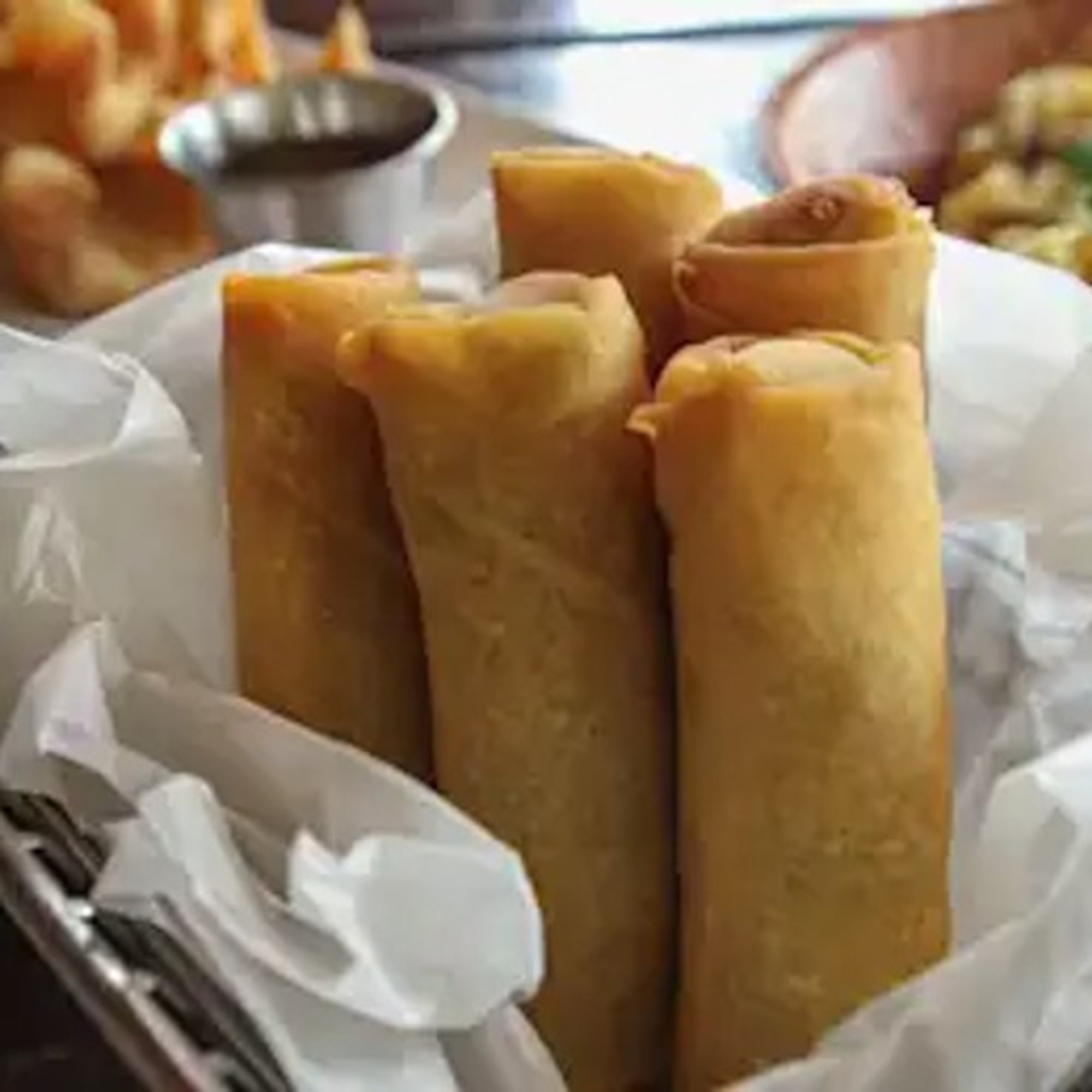 Vegetable Egg Rolls เปาะเปี๊ยะทอด
