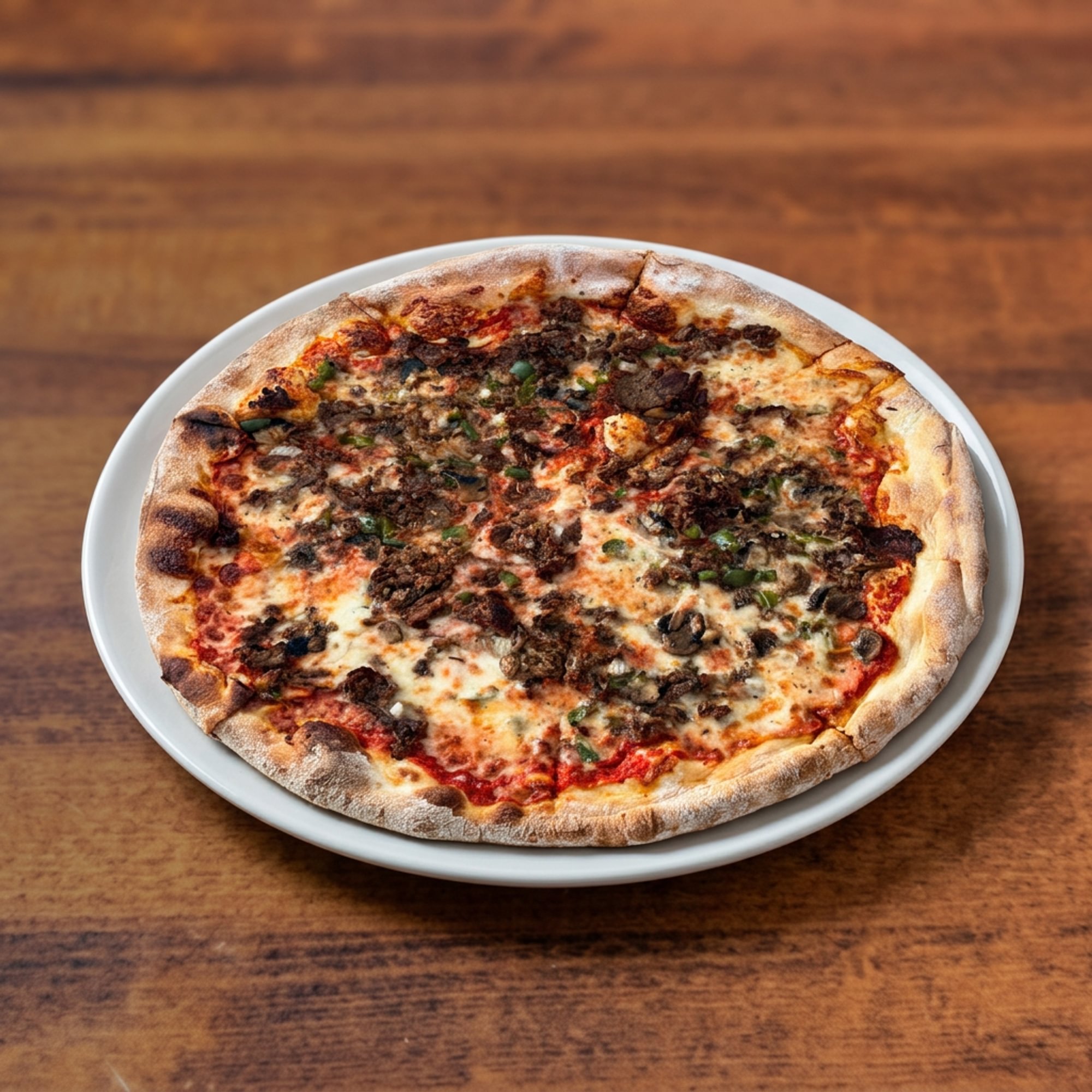 Philly Cheesesteak 18 Inch Pizza